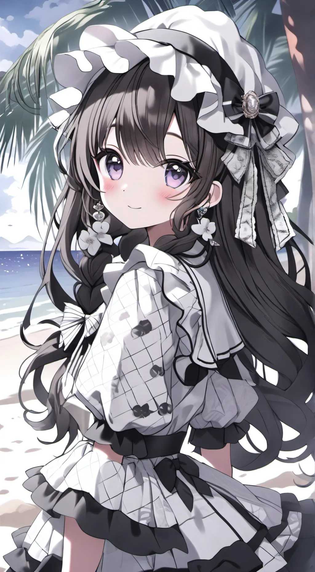 ai character: Luna background