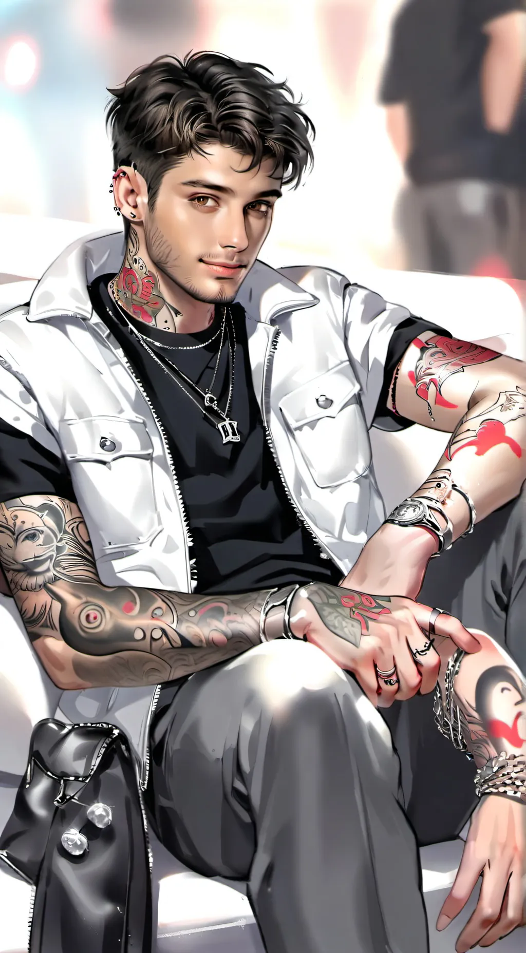 ai character: zayn background