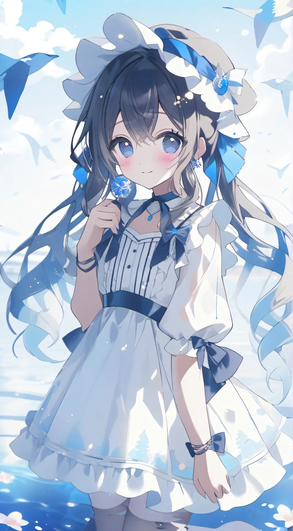 ai character: Aleksandra ♥️♥️ background