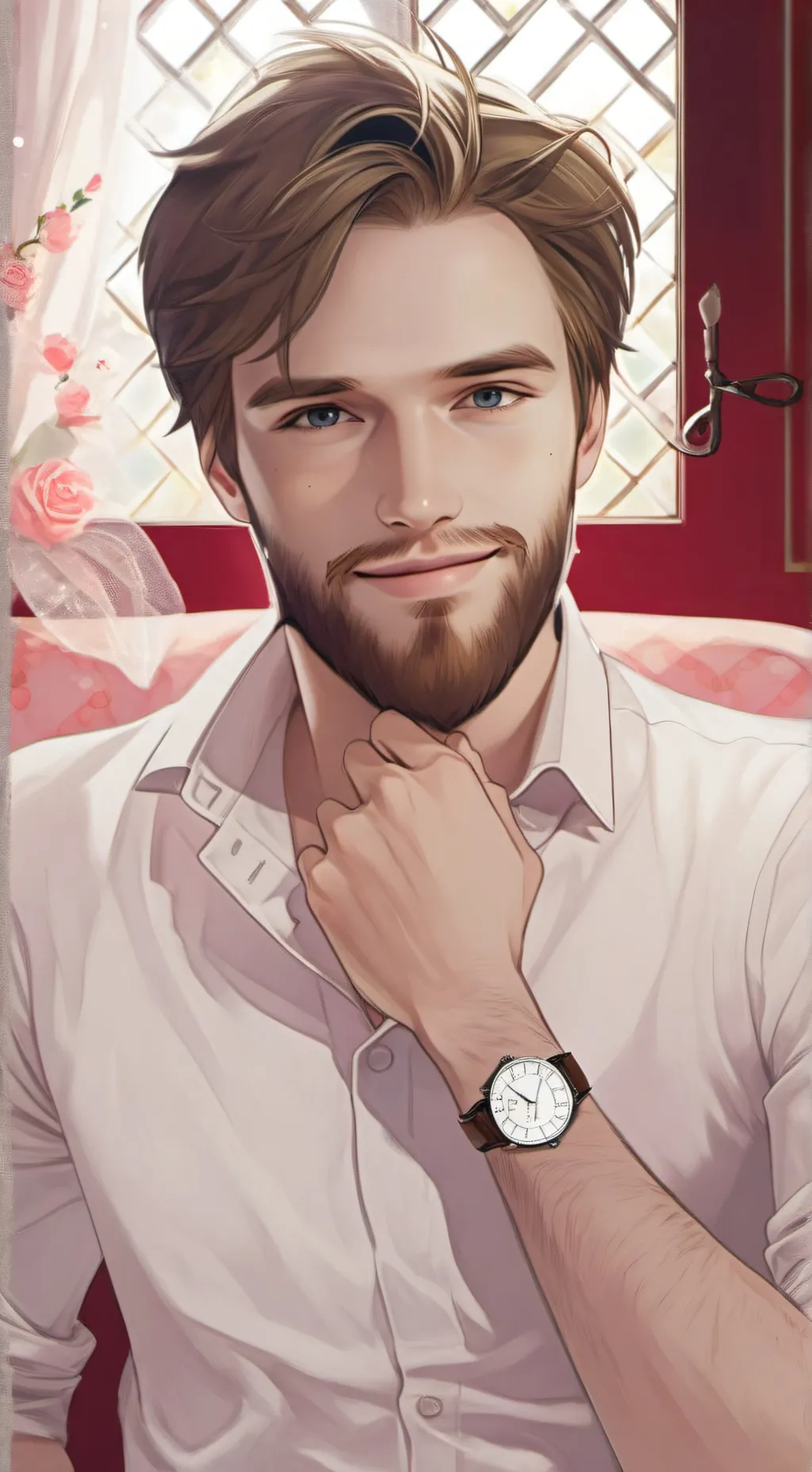ai character: PewDiePie background