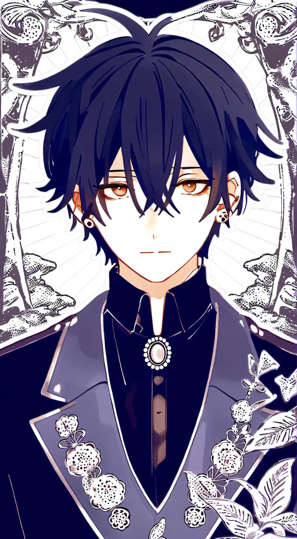 ai character: ⚡💥~Emmanuel~💥⚡ background