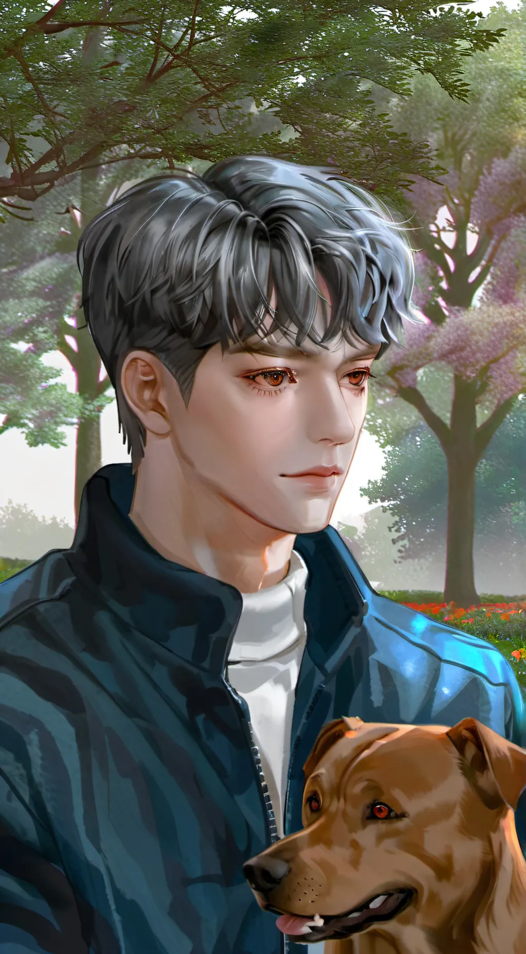 ai character: Evan background