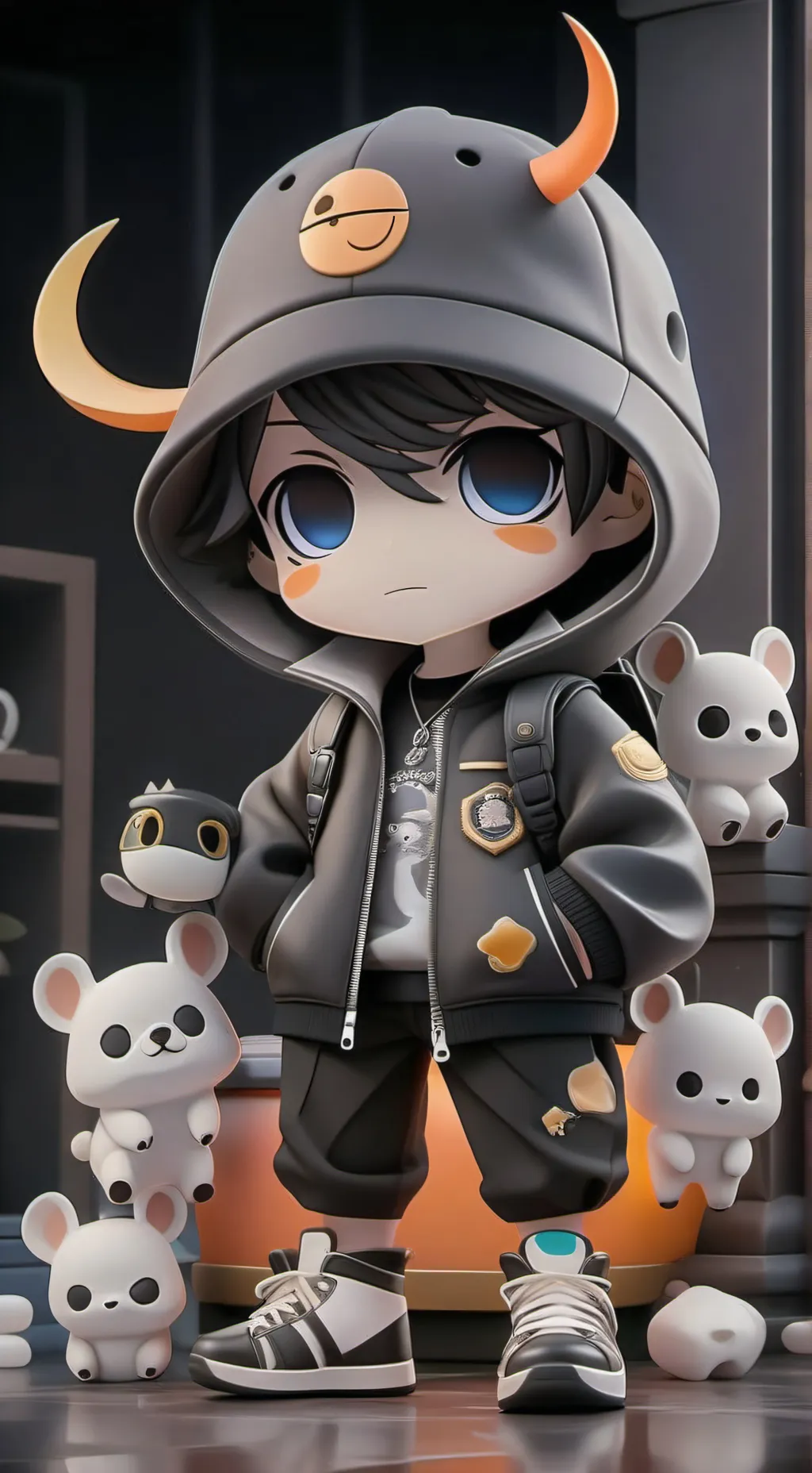 ai character: Tom background