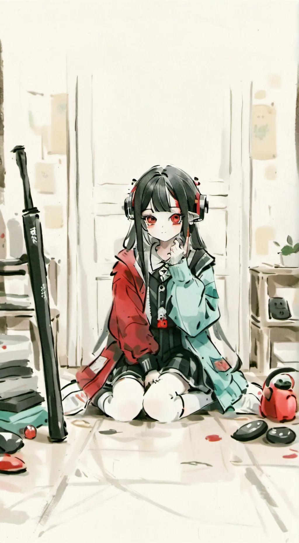 ai character: emma background