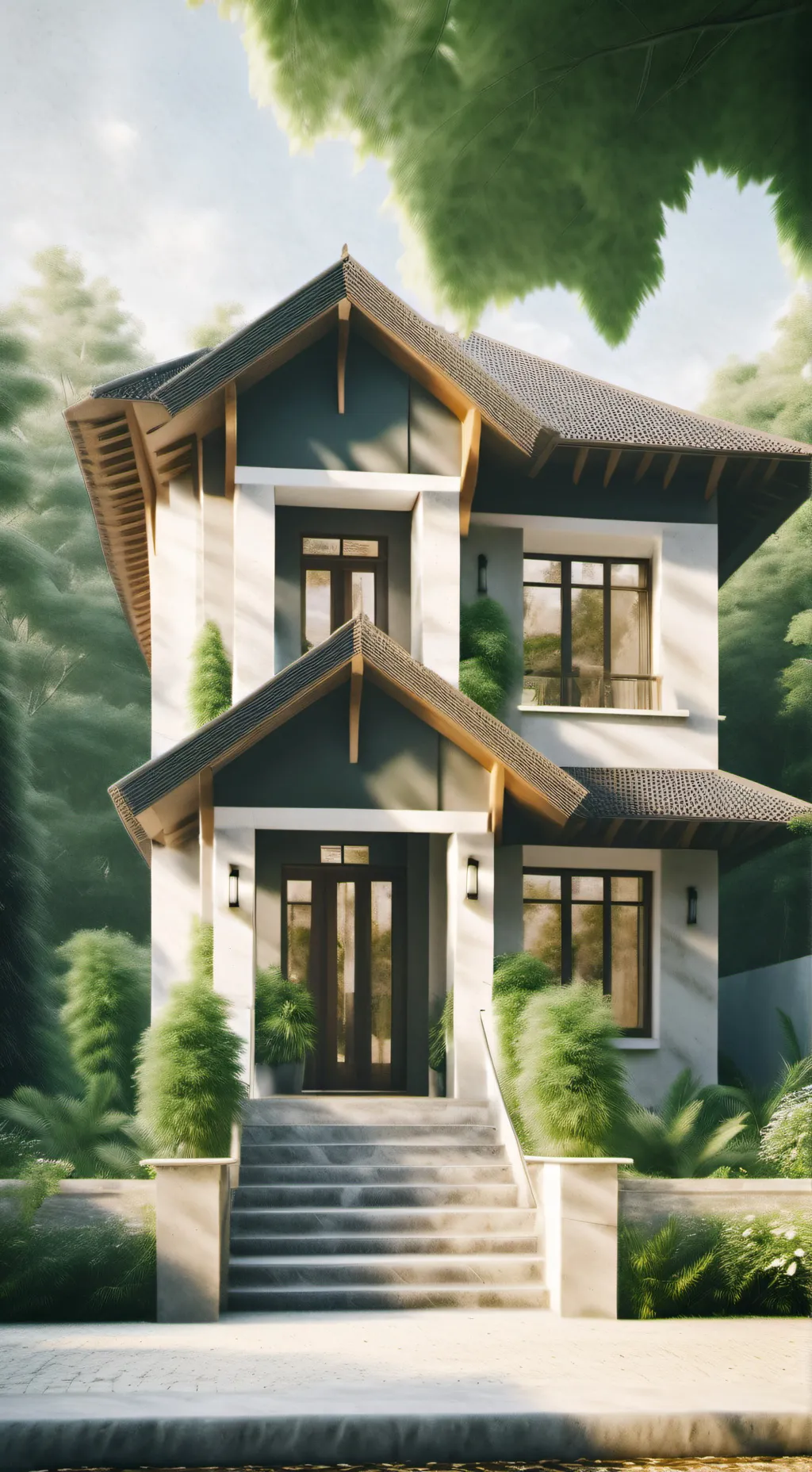 ai character: house background