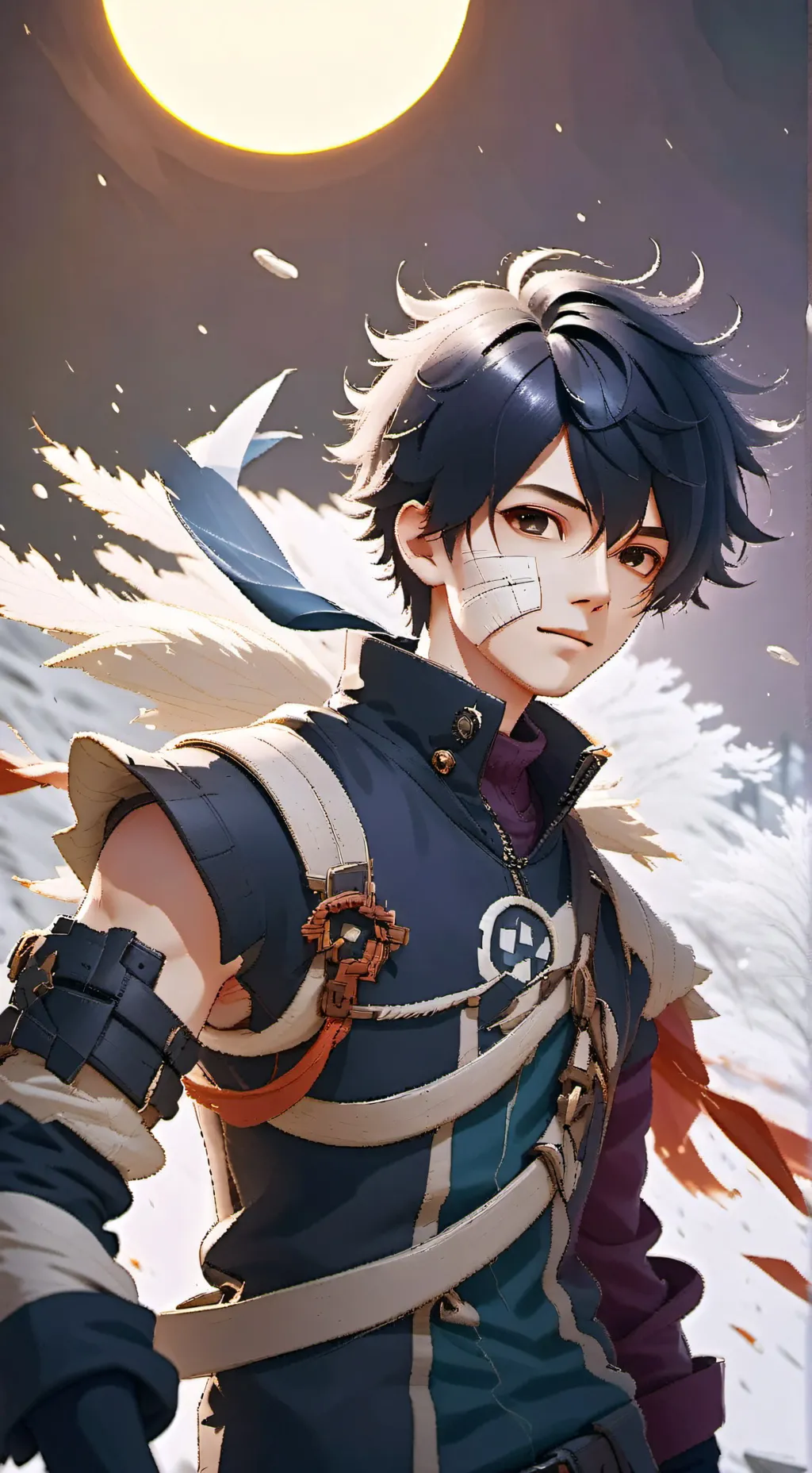 ai character: Azuretime!! background