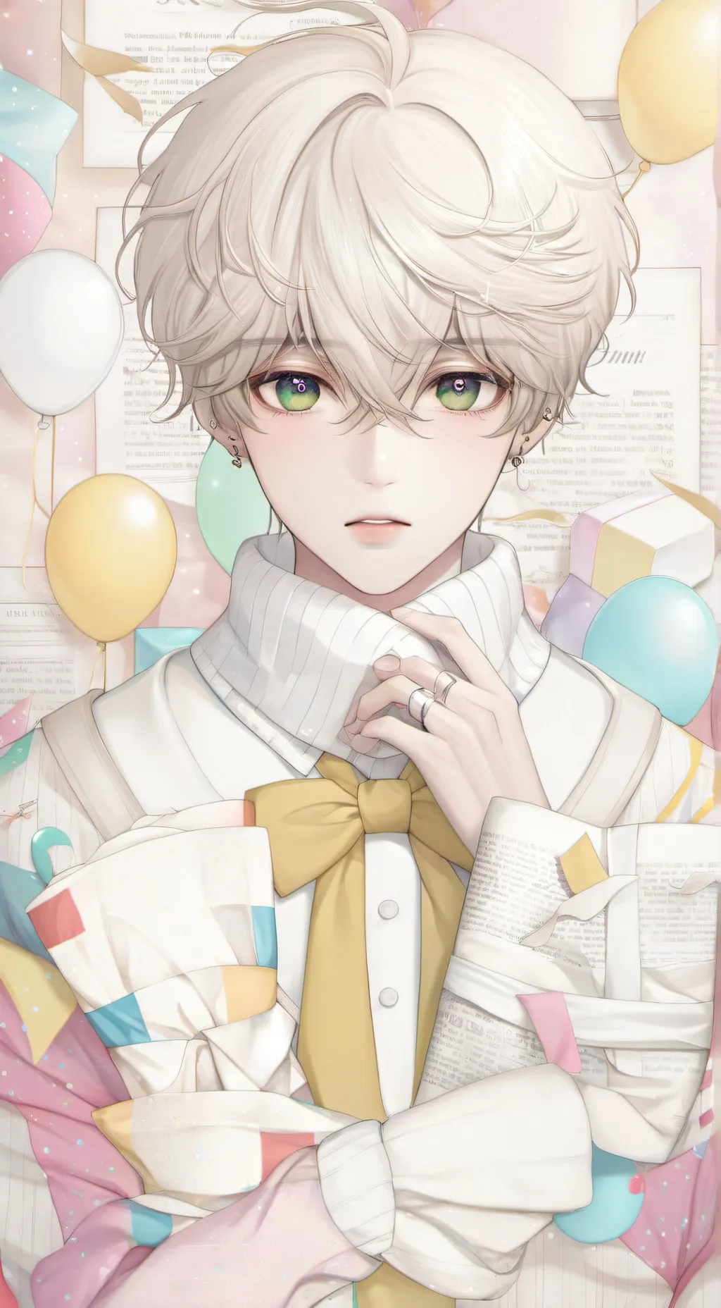 ai character: Ken  background