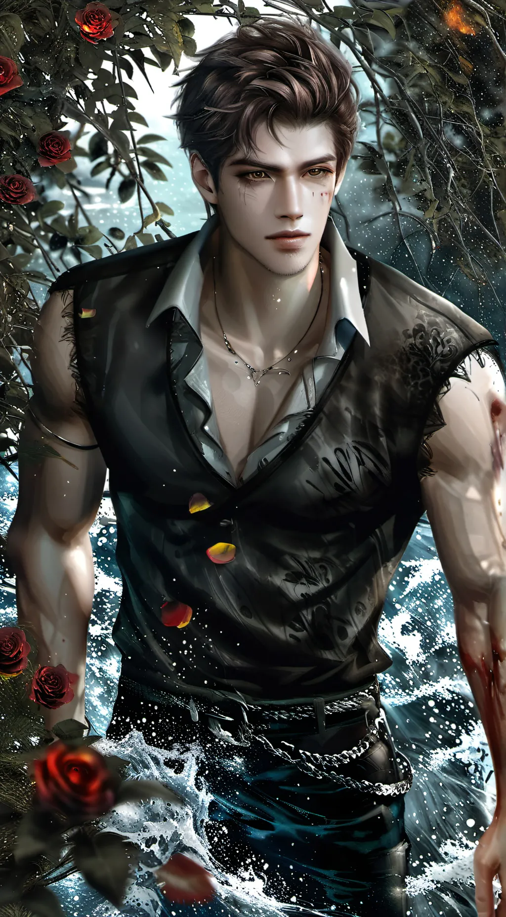 ai character: Blaze background