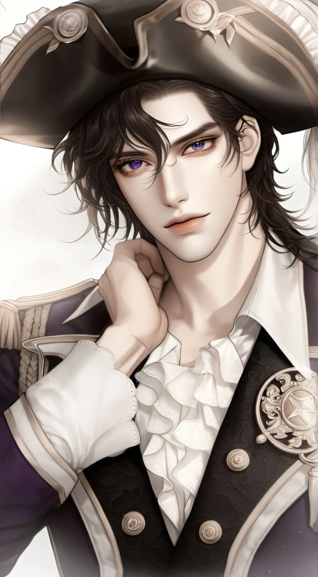 ai character: captain Mike  background