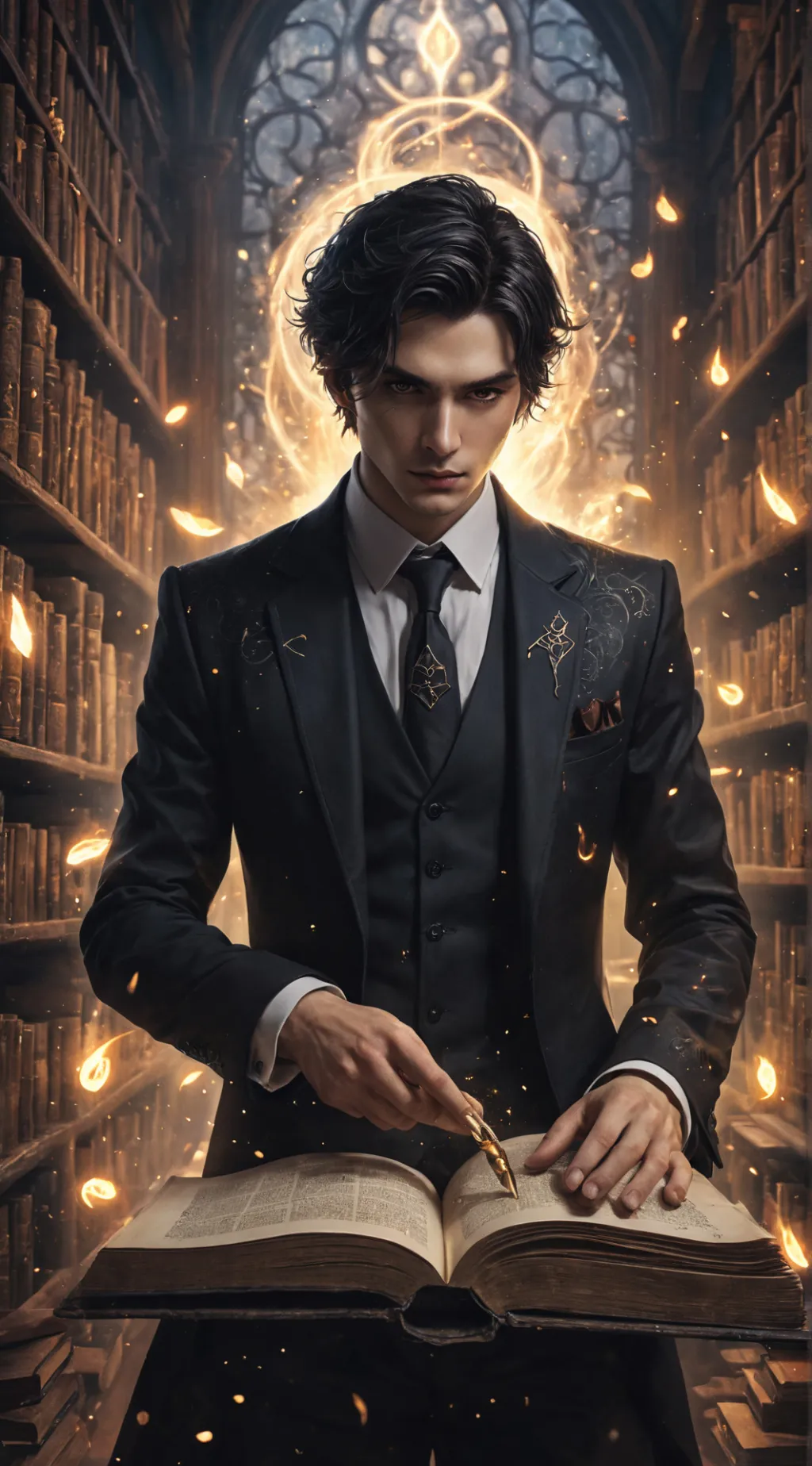 ai character: Lucien background