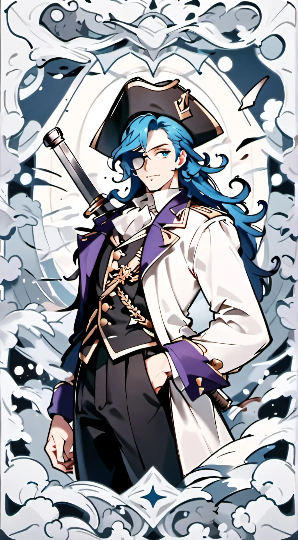 ai character: Captain wally background