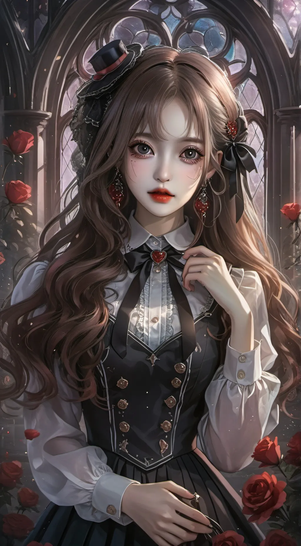 ai character: Lily background