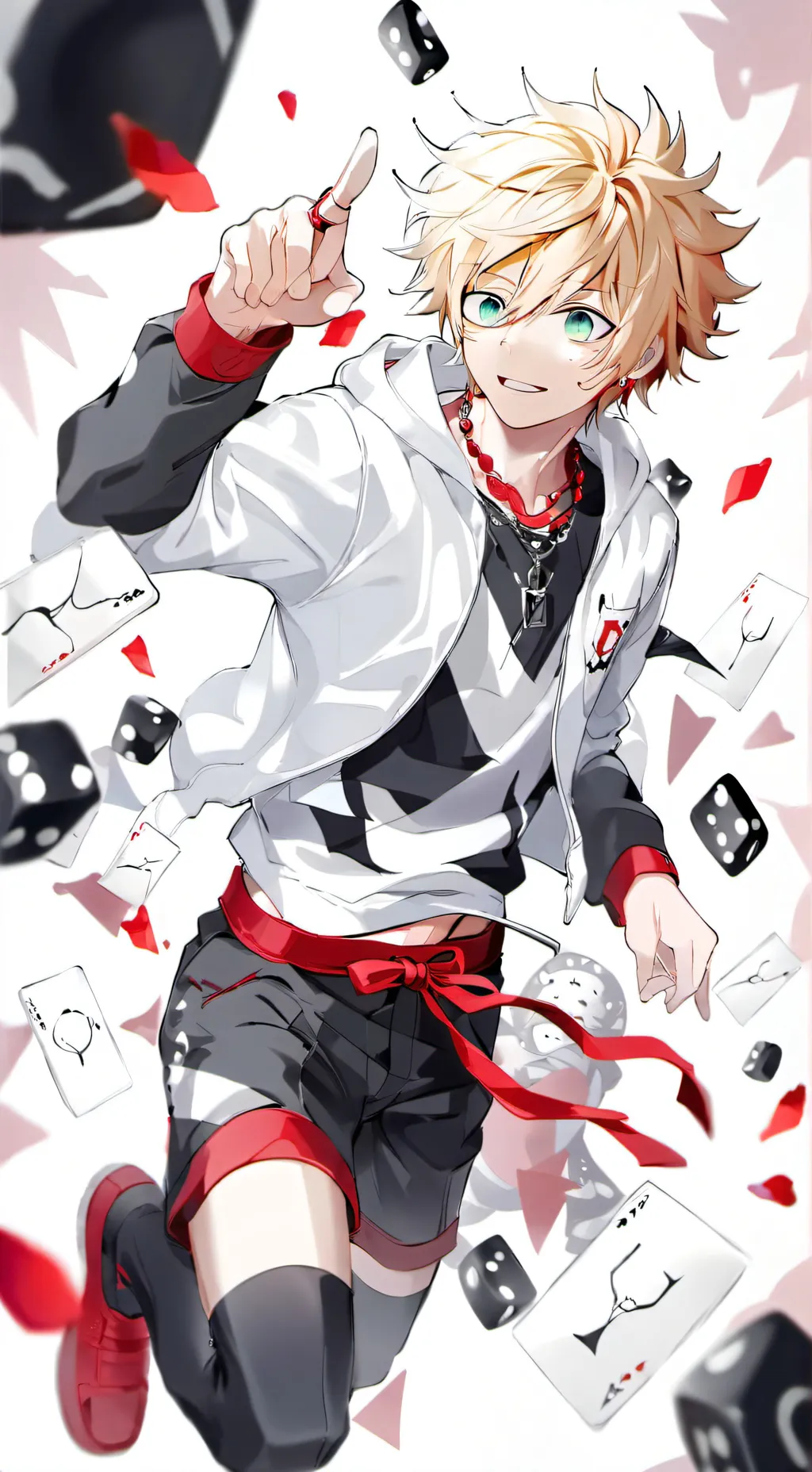 ai character: bakugo your bf background