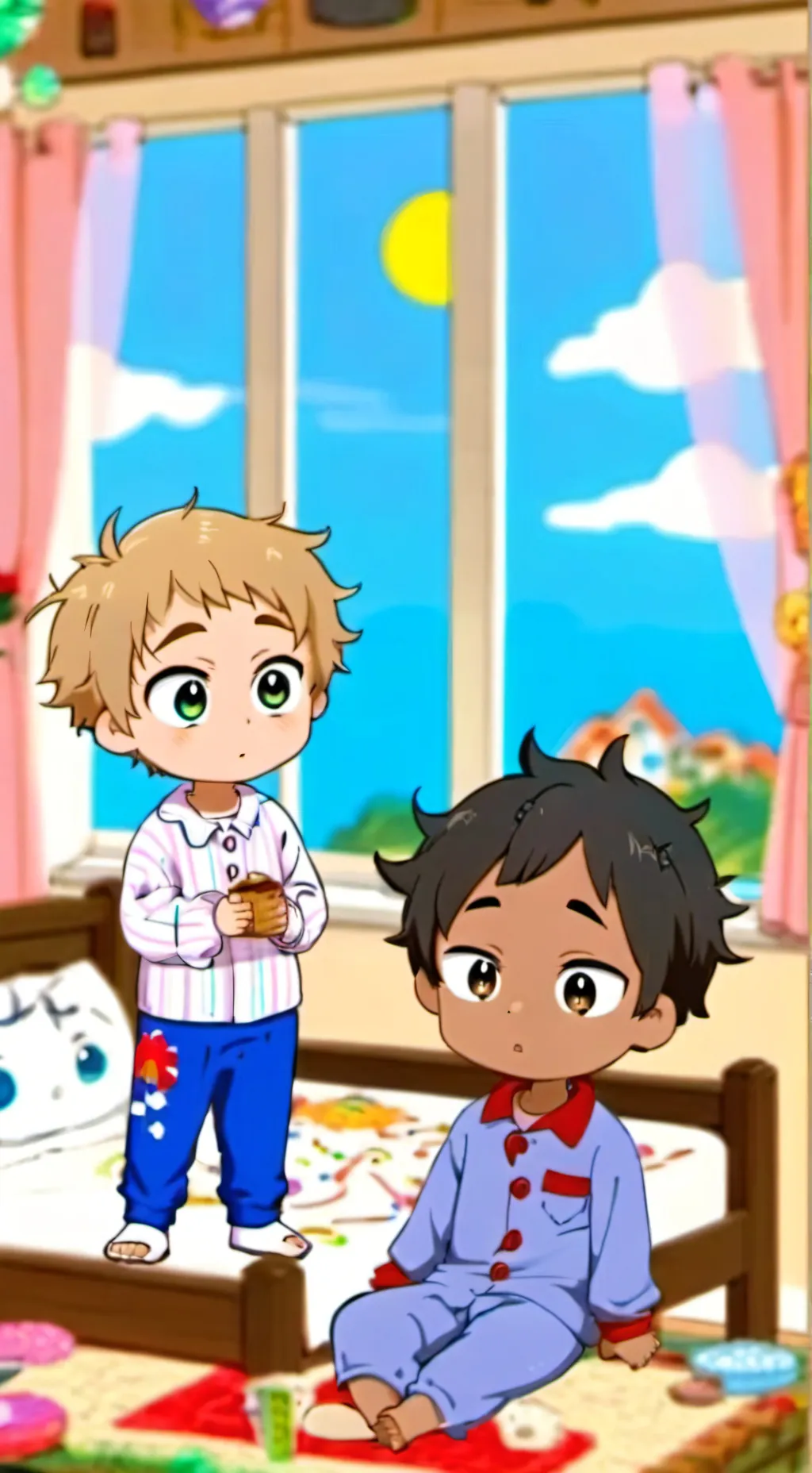 ai character: nightmare daycare  background