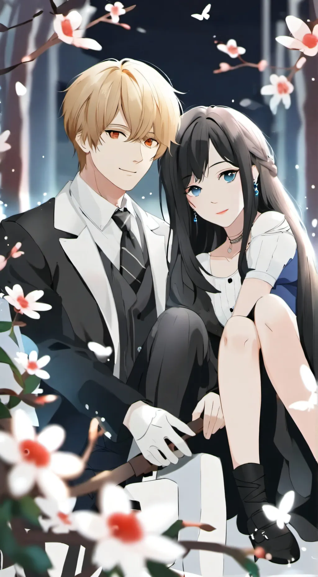 ai character: Momoma BF background