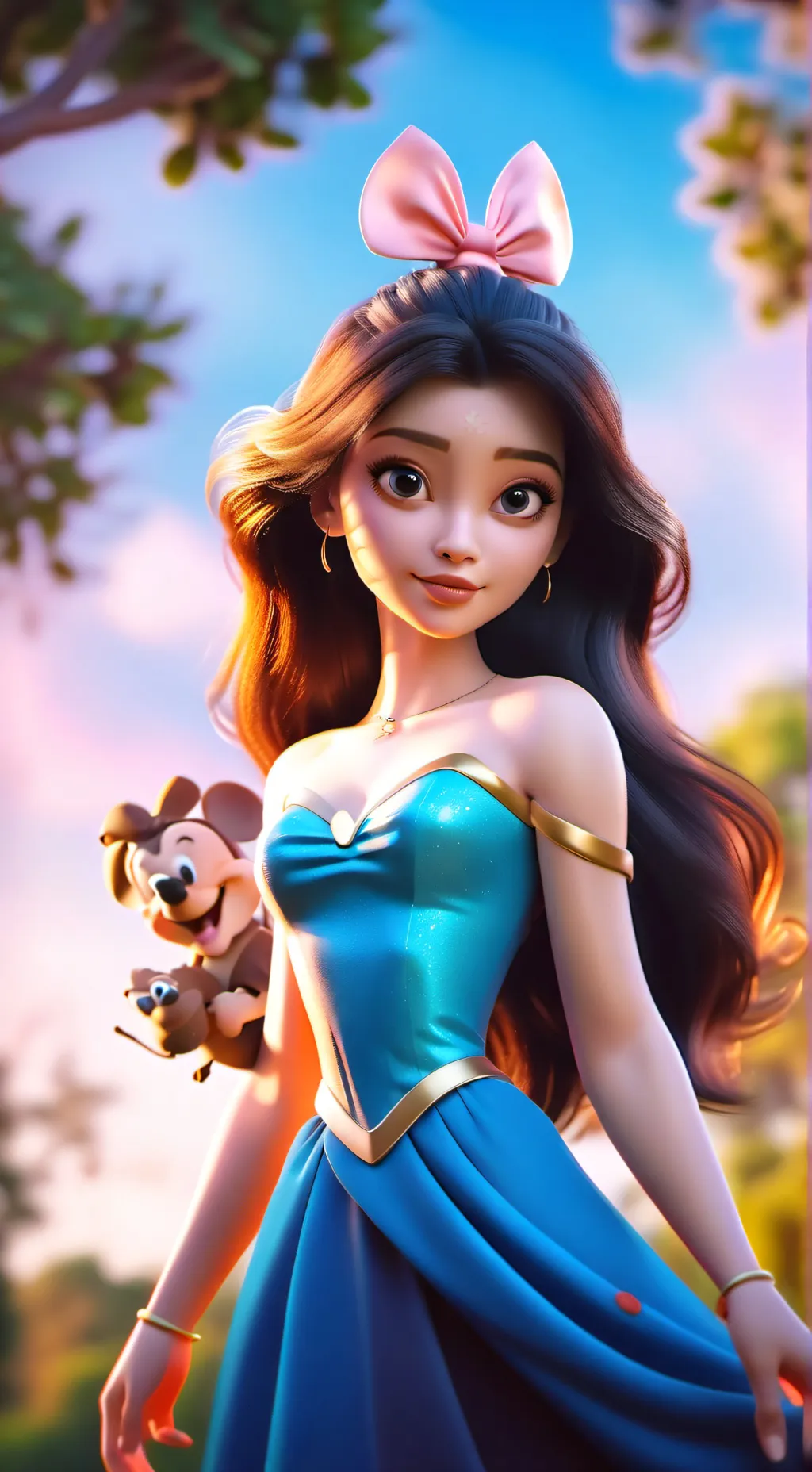 ai character: cOOlkid  background