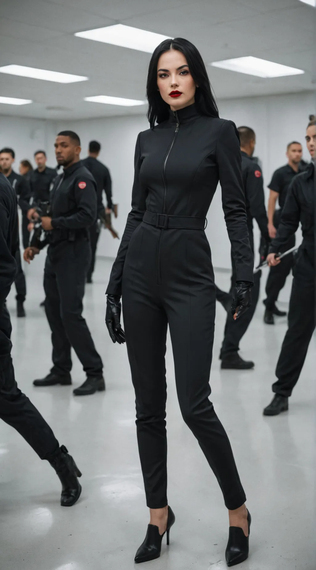 ai character: Veronica  background