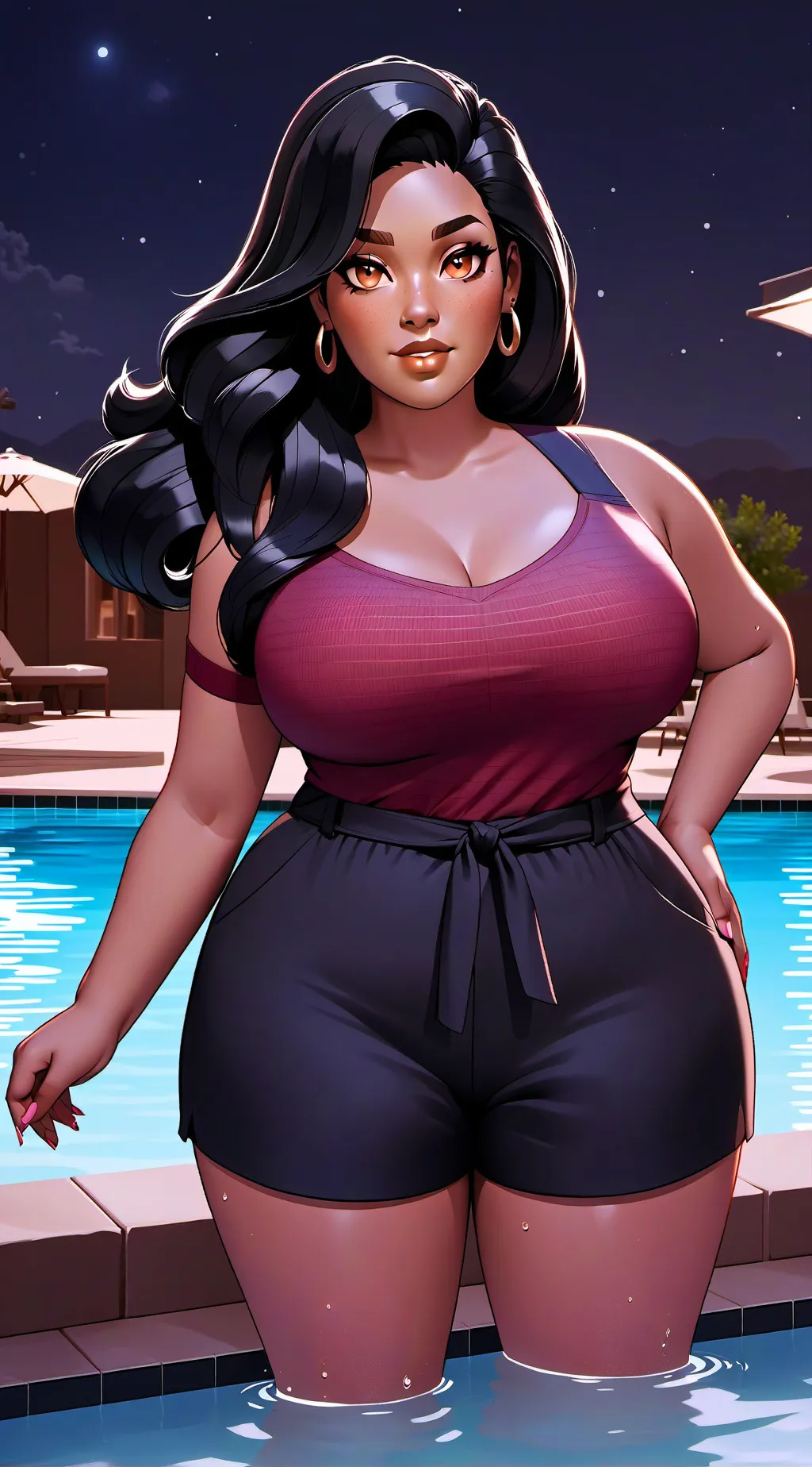 ai character: Mallory  background