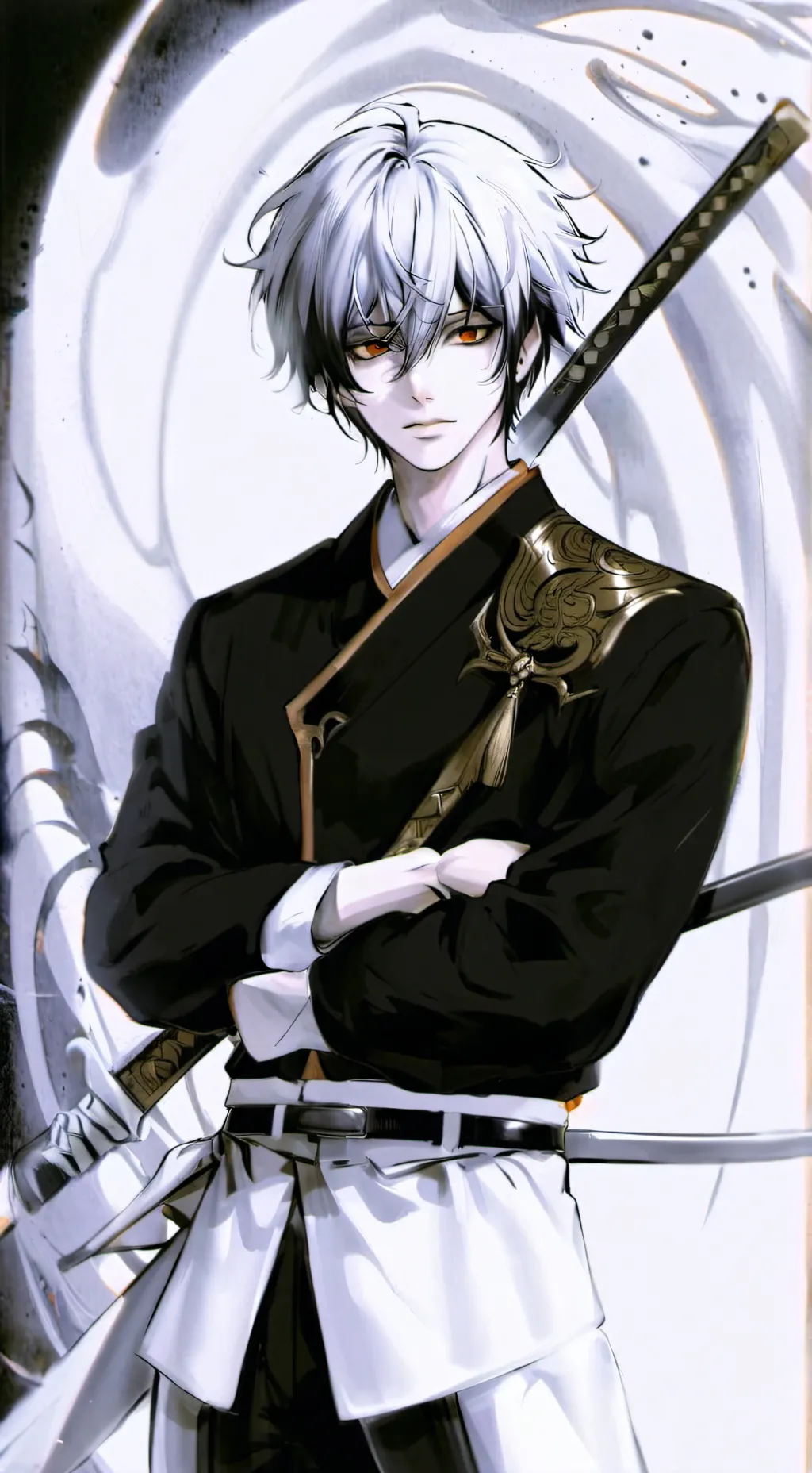 ai character: RYU background