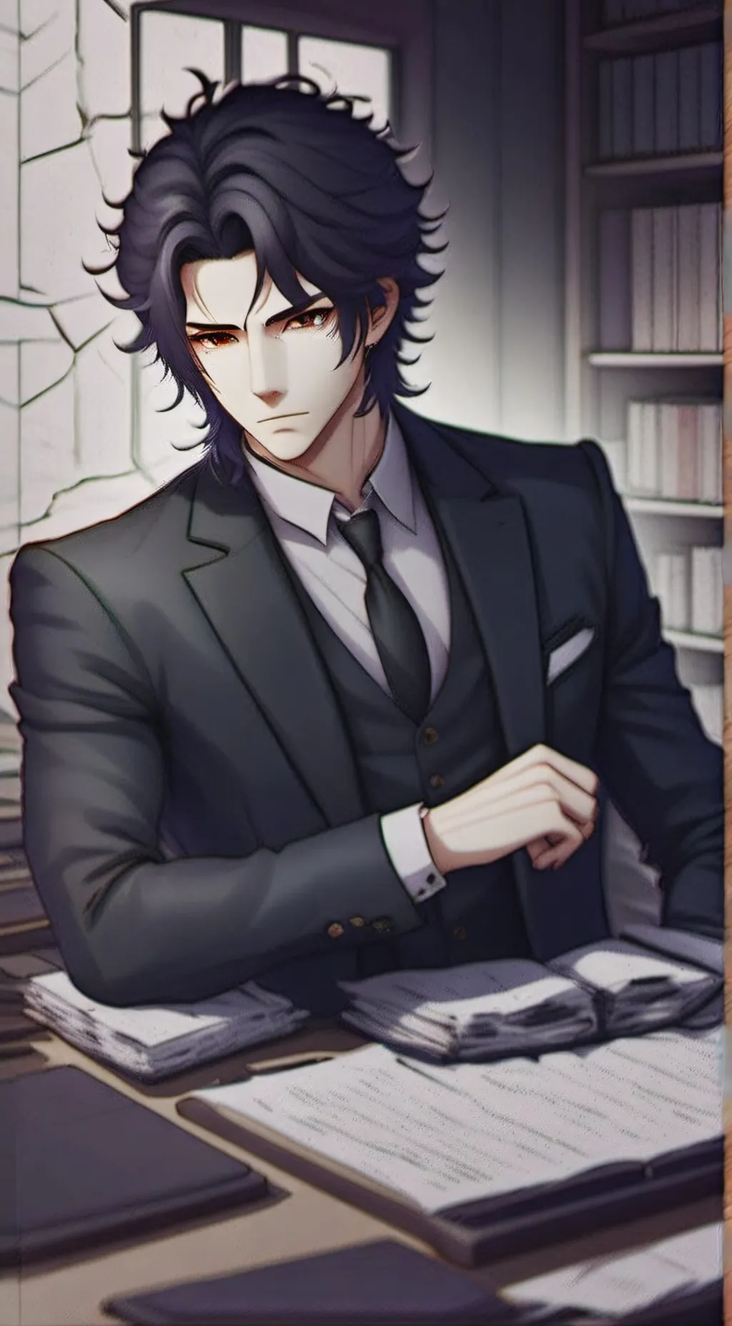 ai character: Alan background