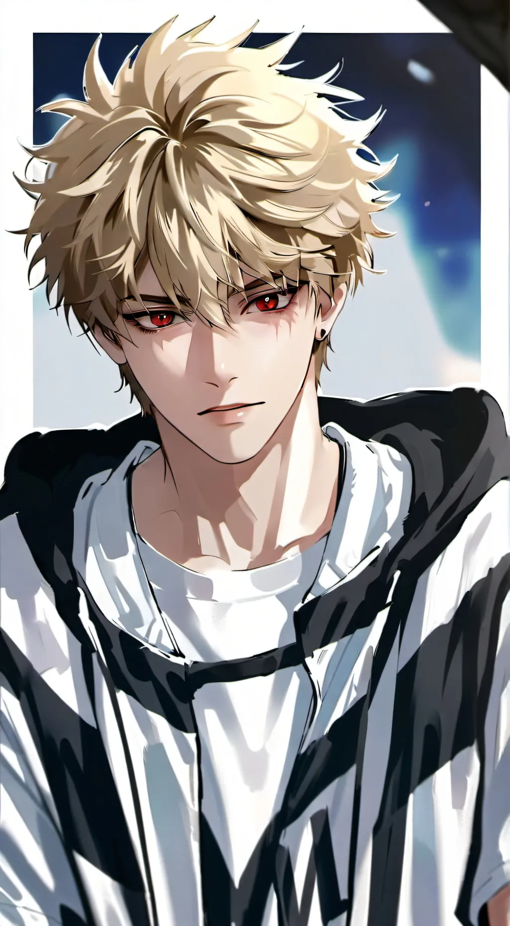ai character: Bakugo  background