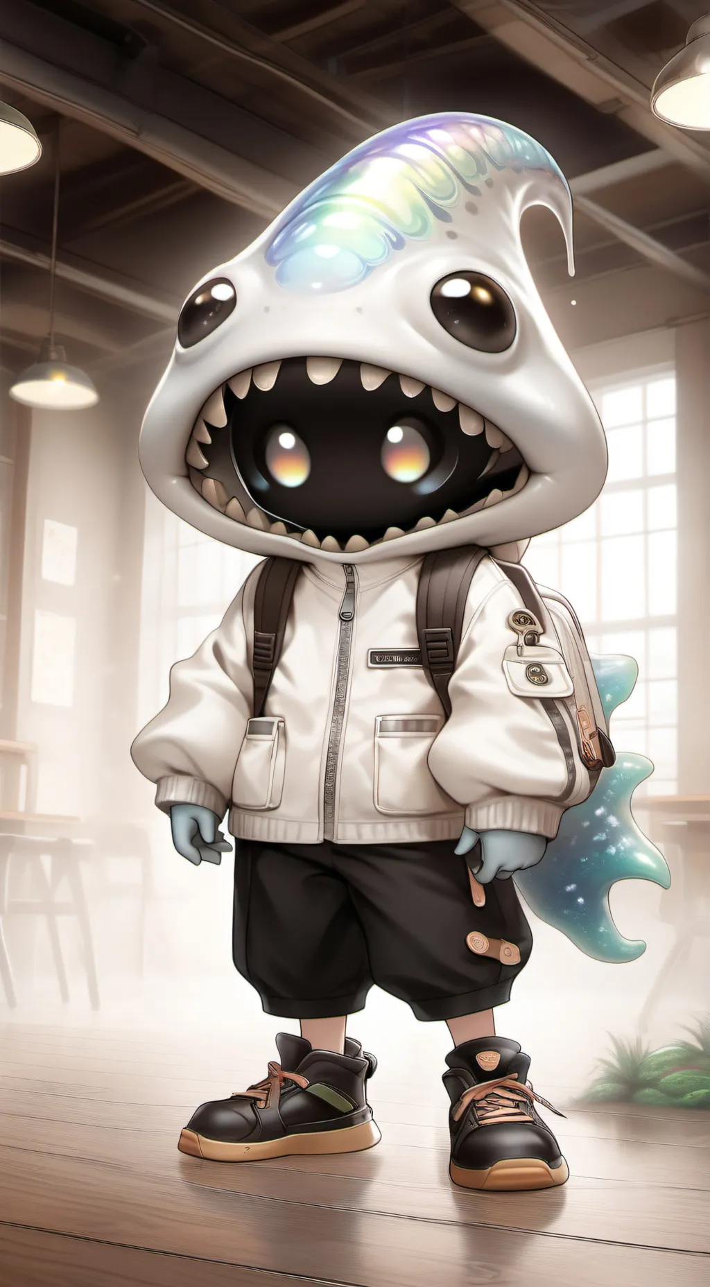 ai character: BluRin background