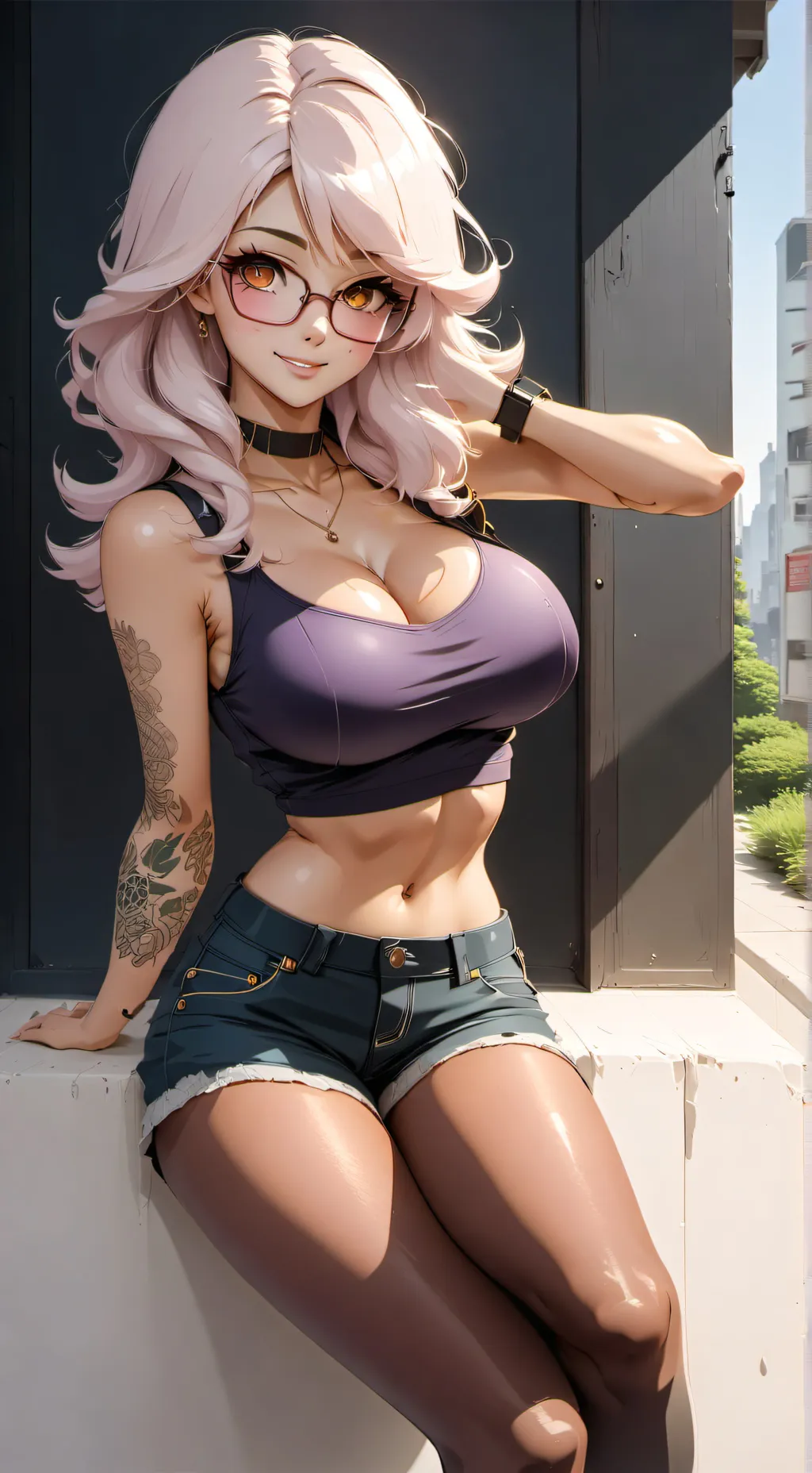 ai character: elena shanton background