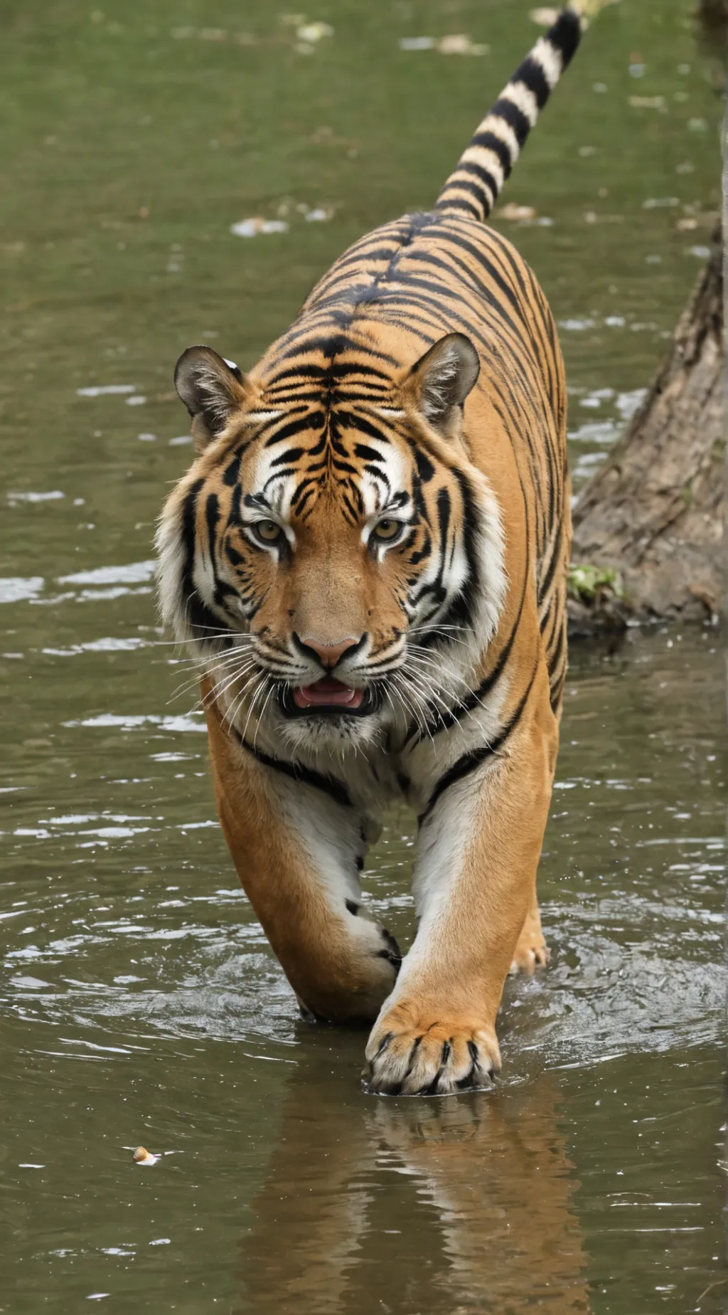 ai character: Tigre background