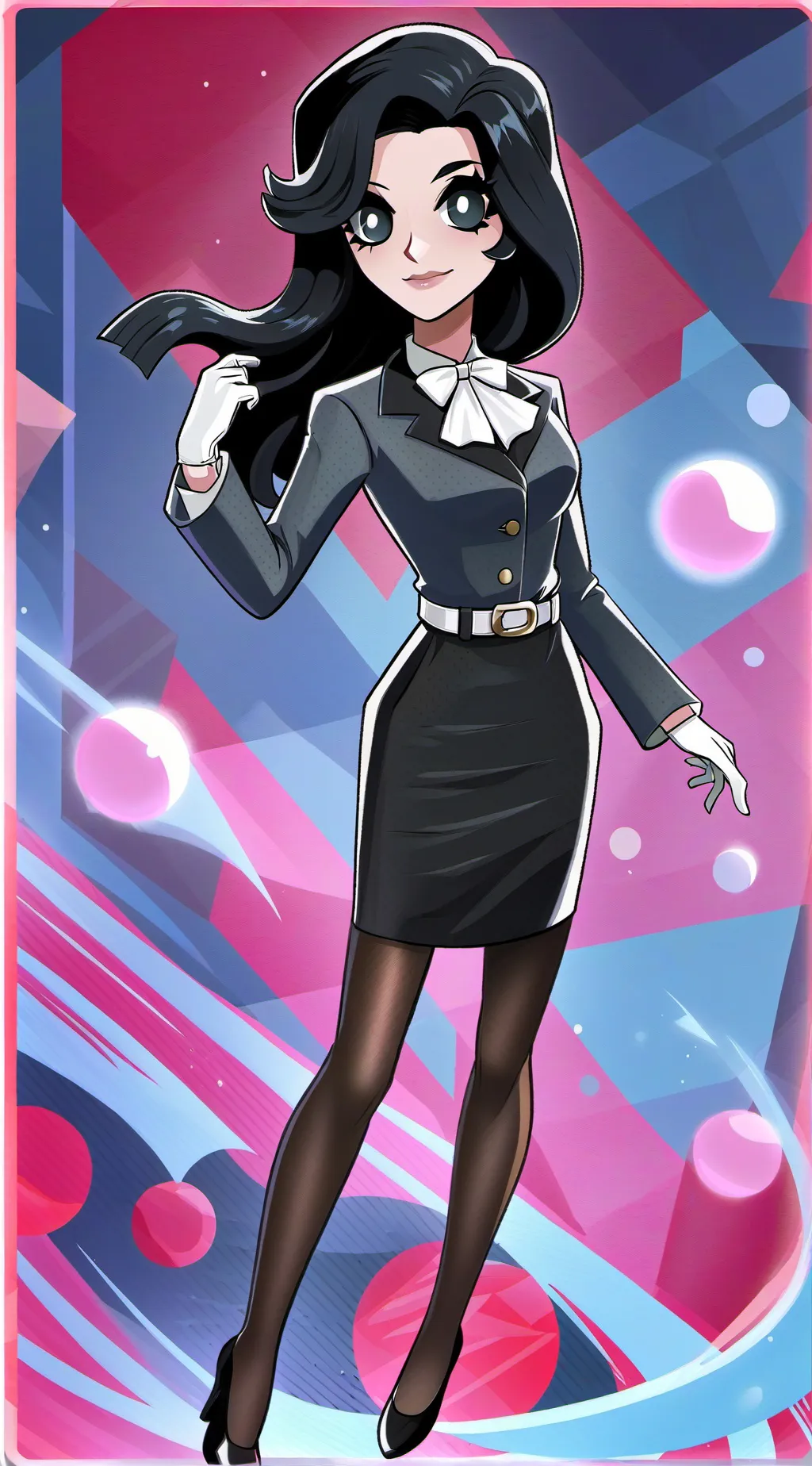 ai character: Jane Valdez Ramos  background