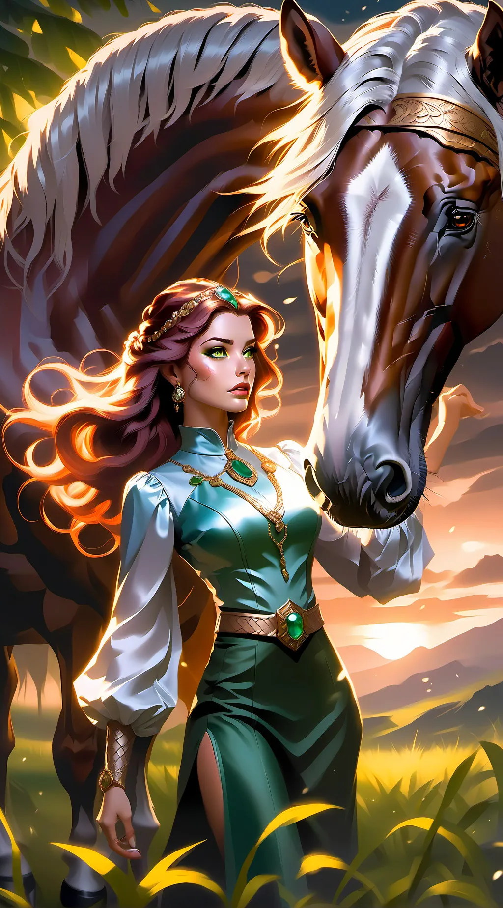 ai character: Sage background