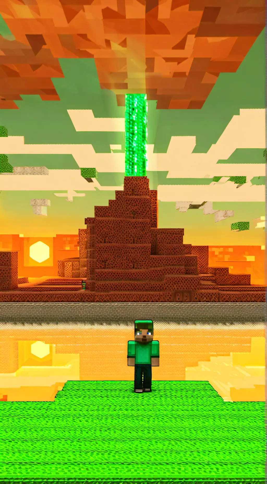 ai character: Steve  background