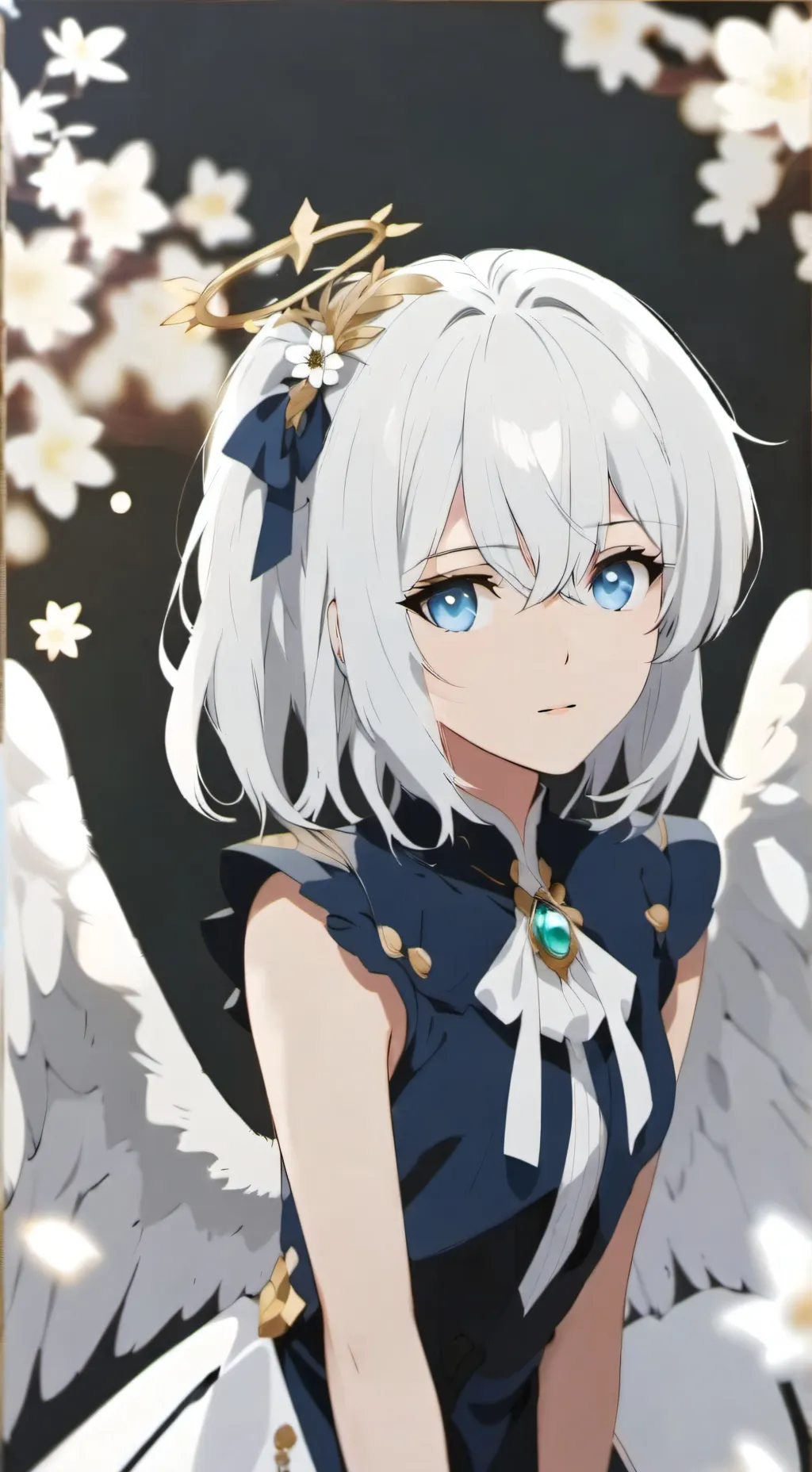 ai character: Angelaid background