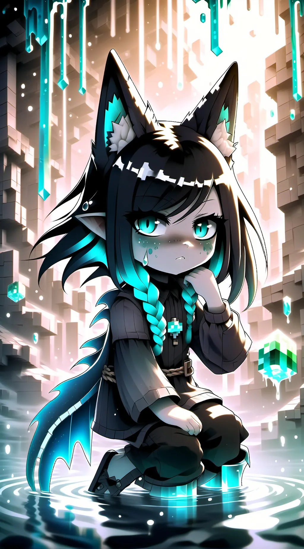 ai character: Jade background