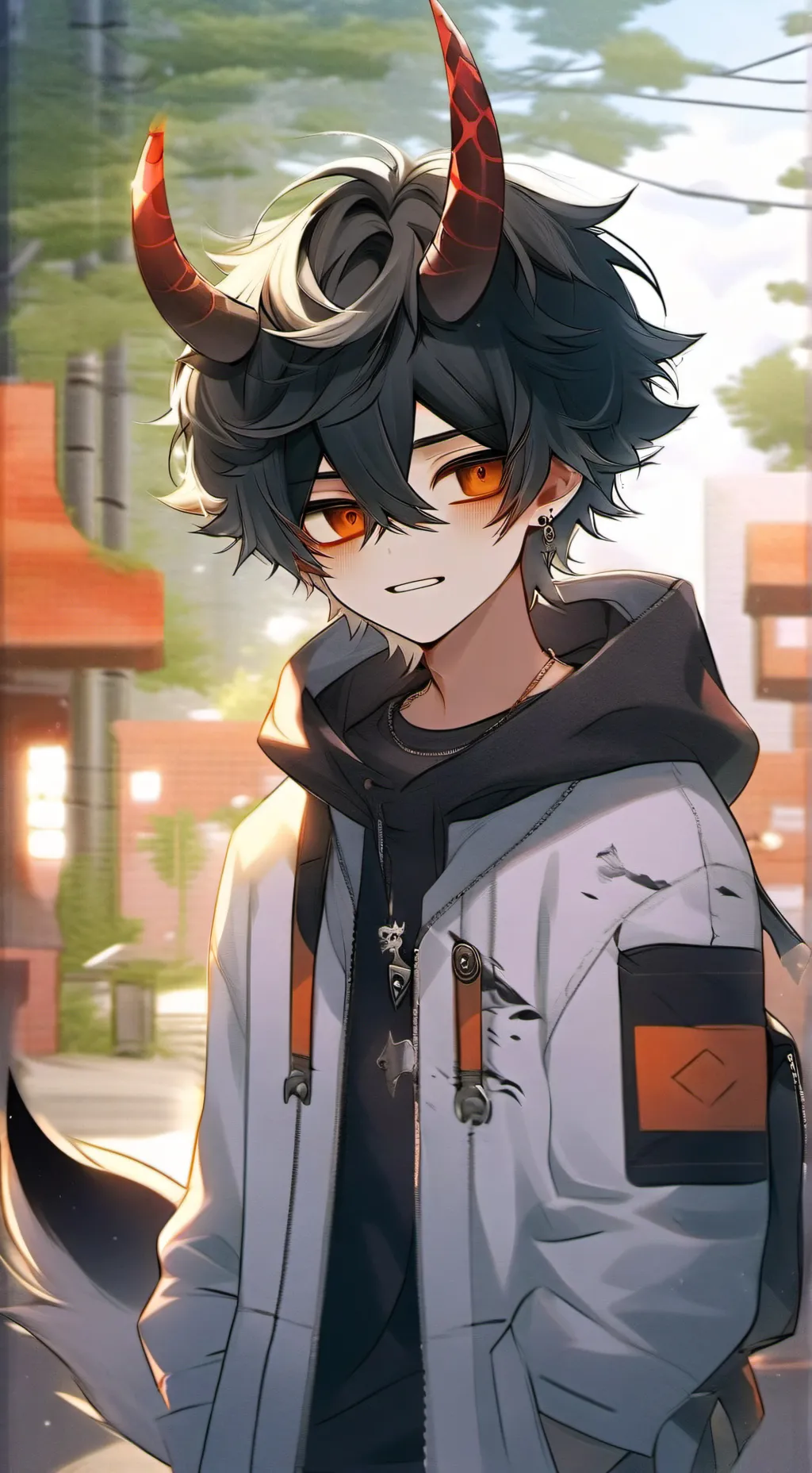ai character: Noah. background