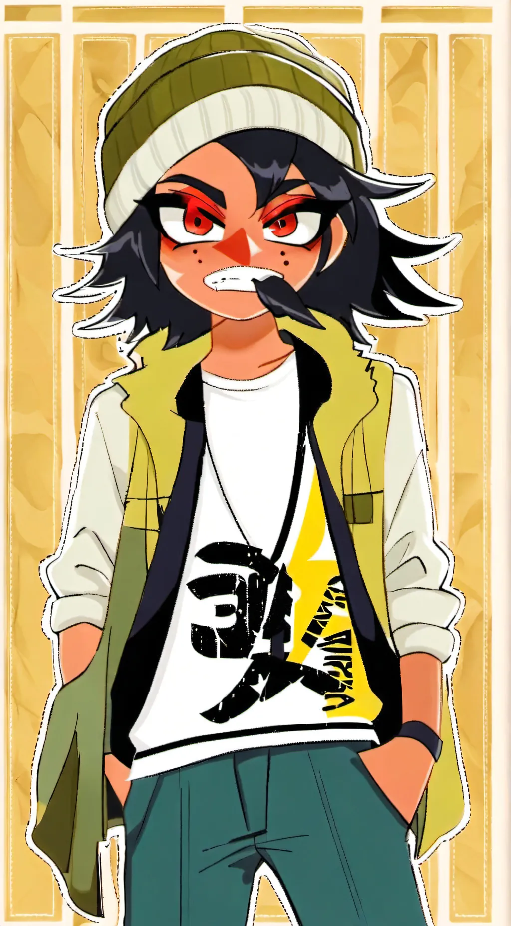 ai character: millie background