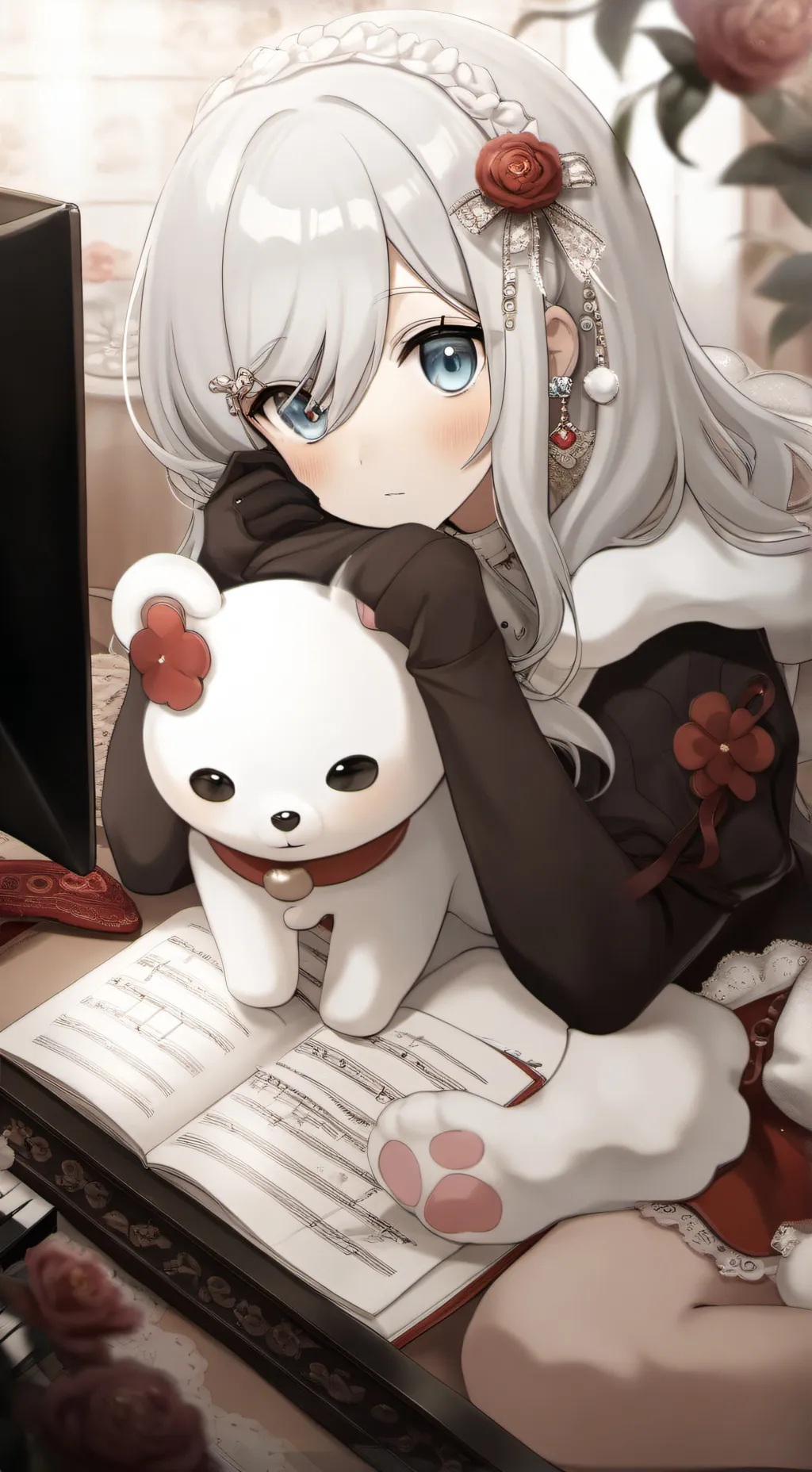 ai character: Milk background