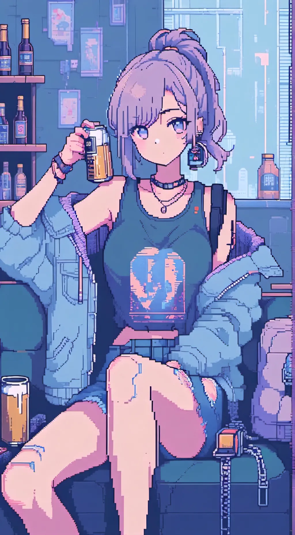 ai character: Freya  background