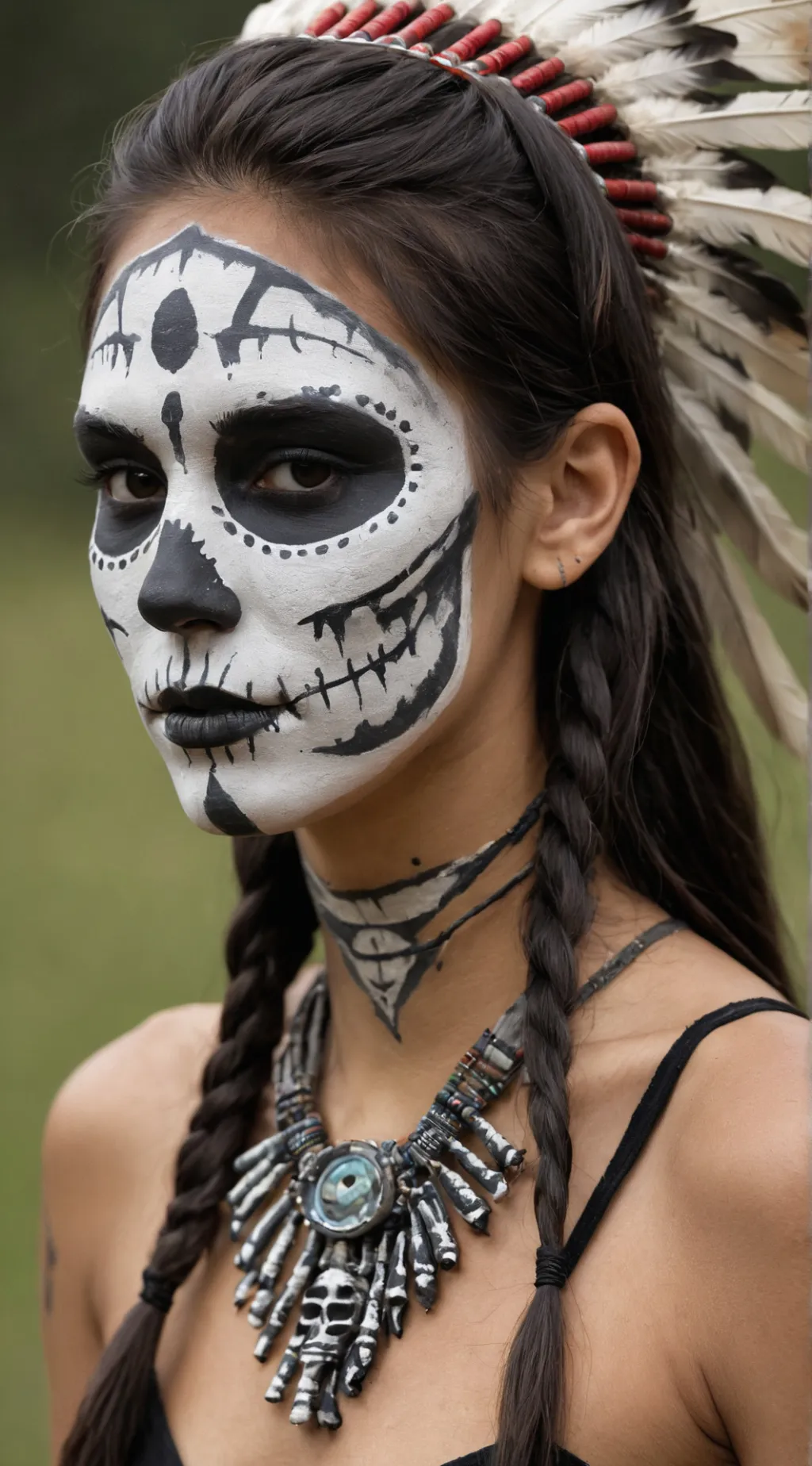 ai character: Spirit Skulls 2 background