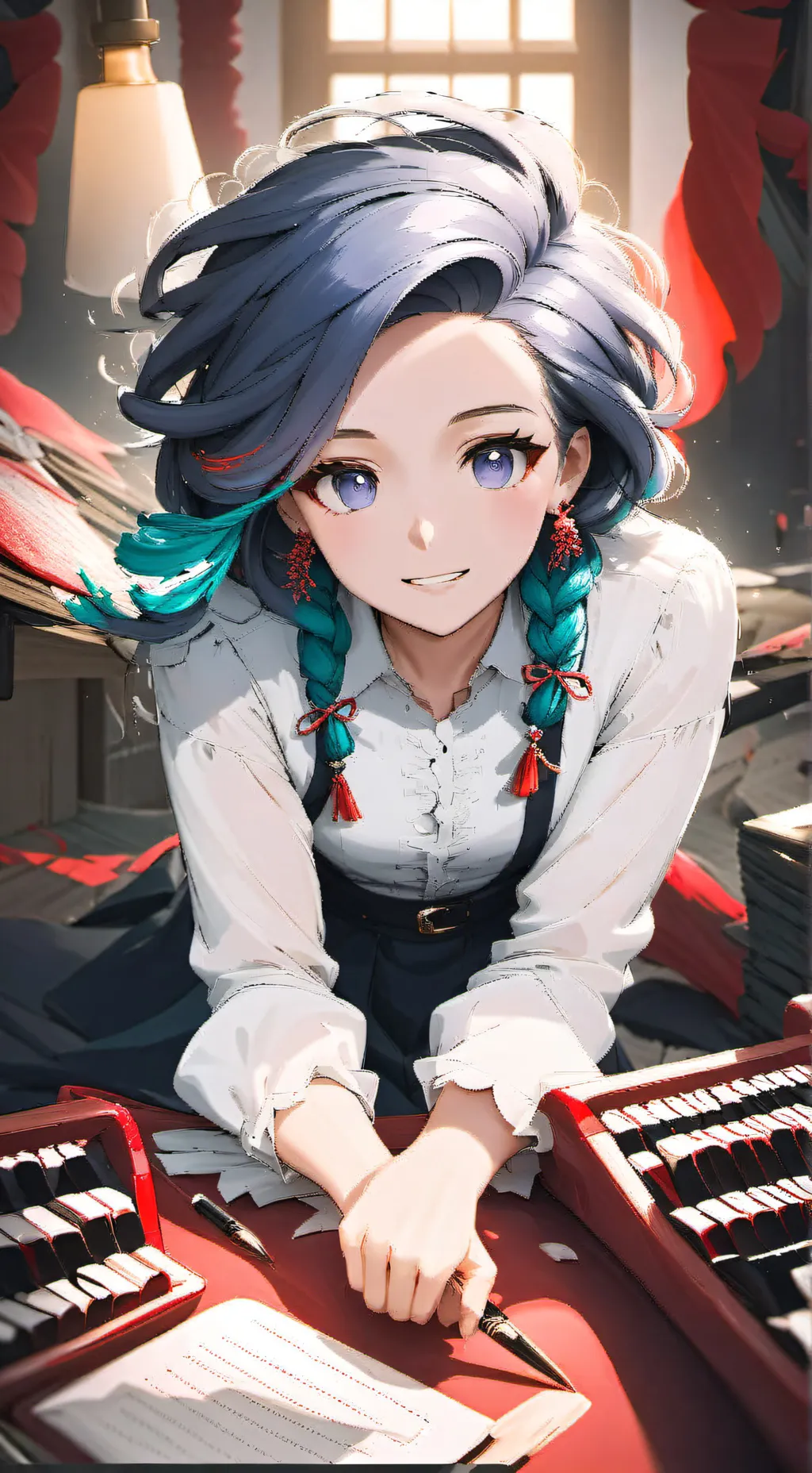 ai character: Anna background