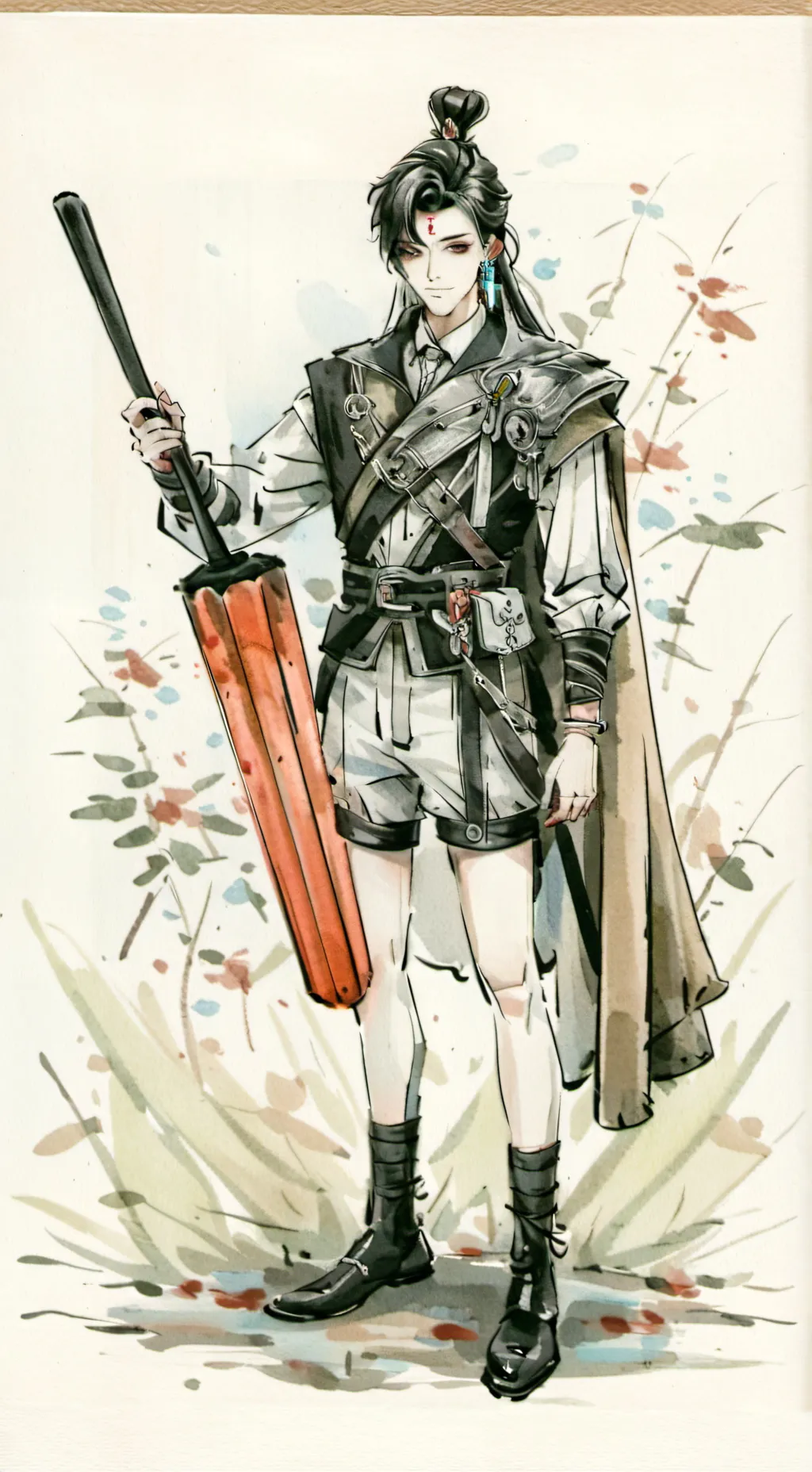 ai character: Evan  background