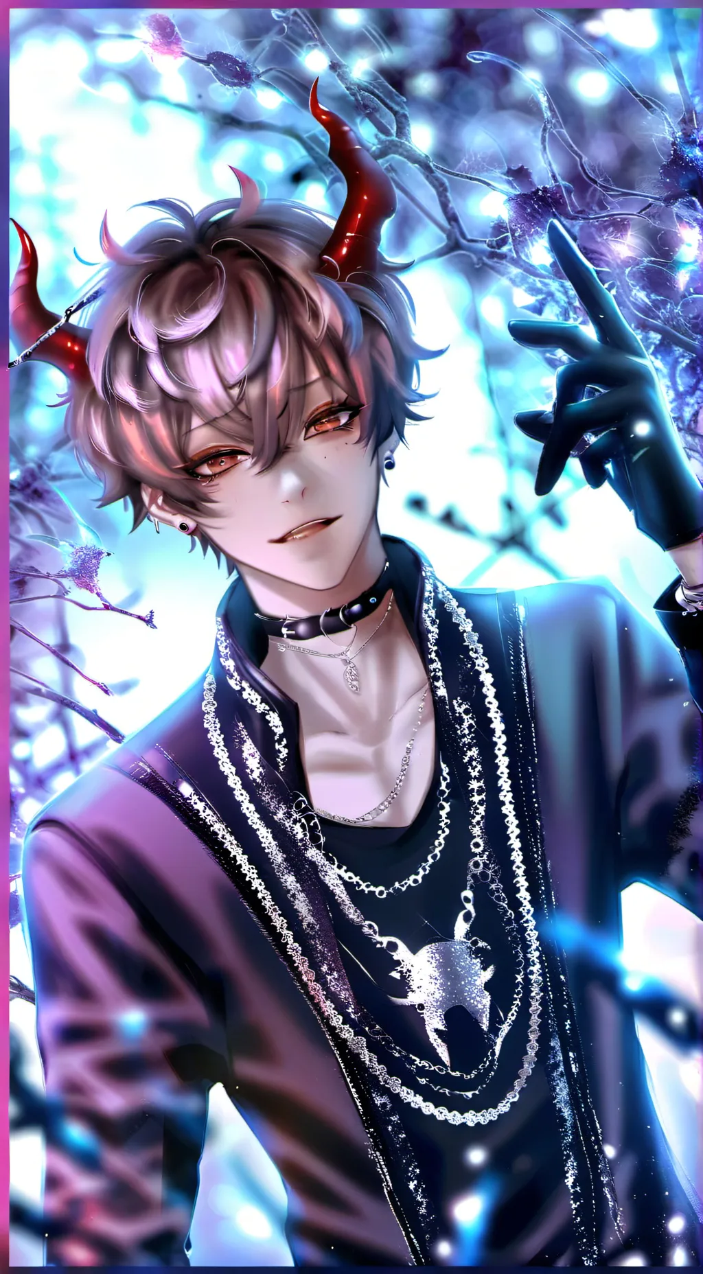 ai character: 🔥Blair🔥 background