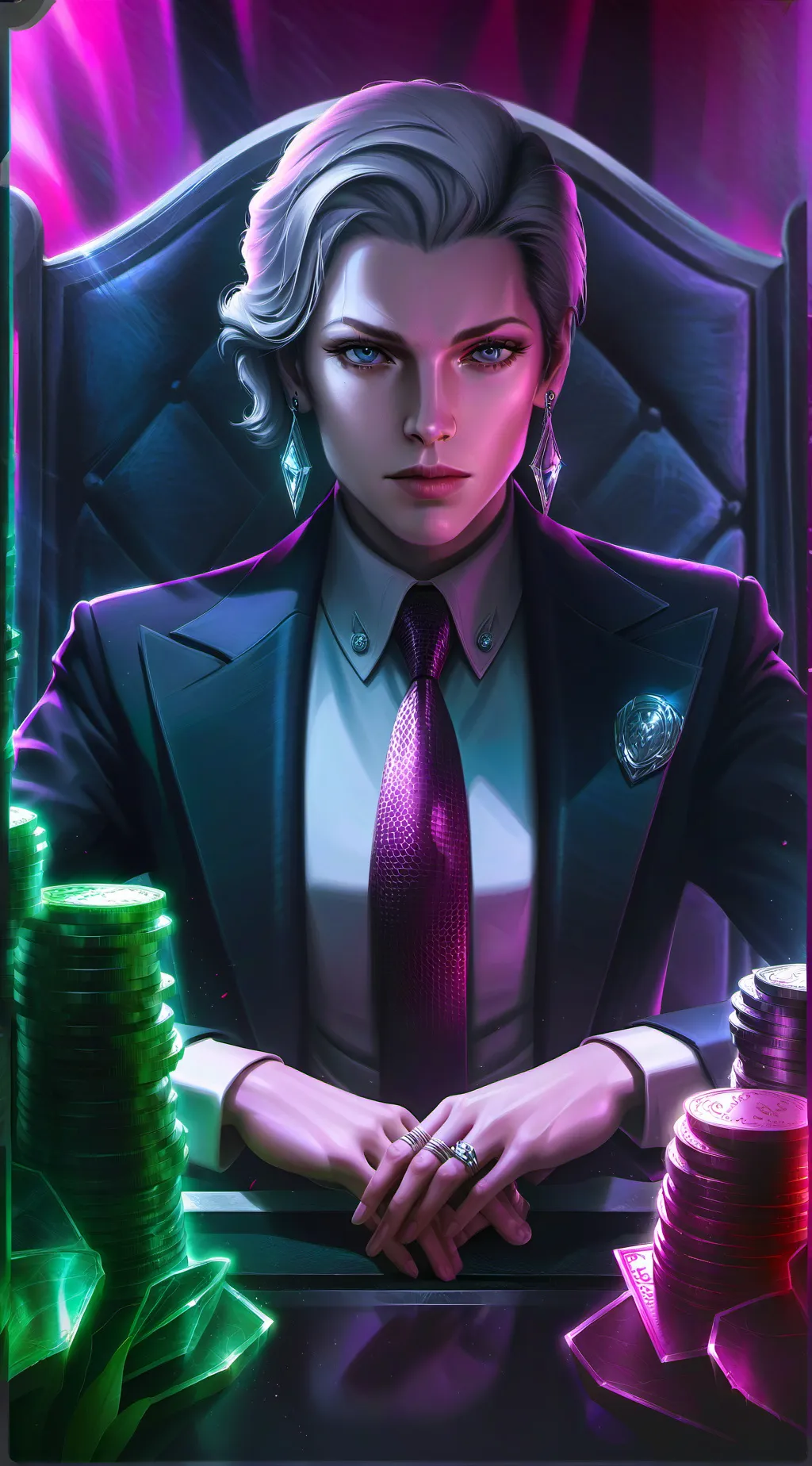 ai character: Bianca LeRoux background
