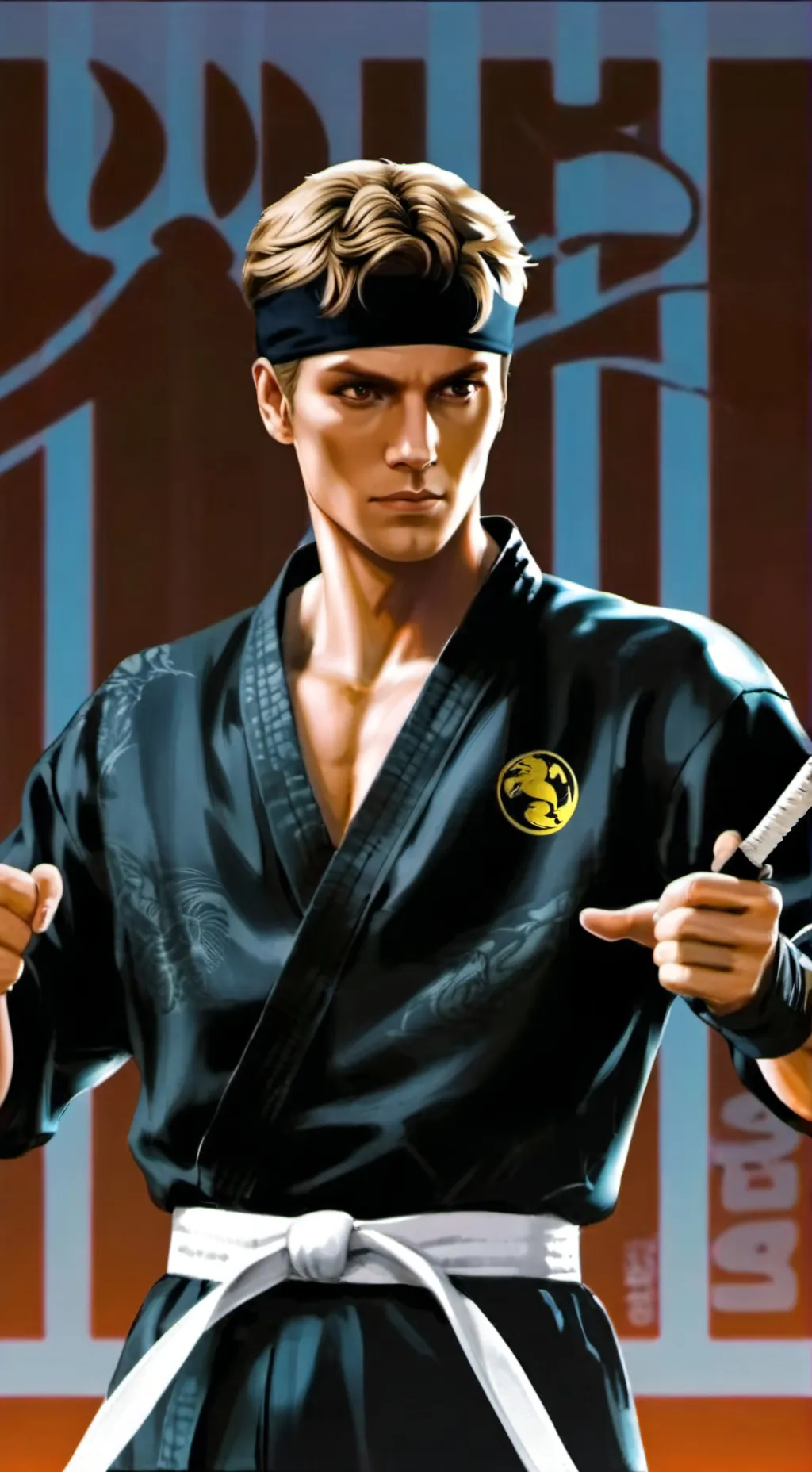 ai character: je suis Robbie Kin background