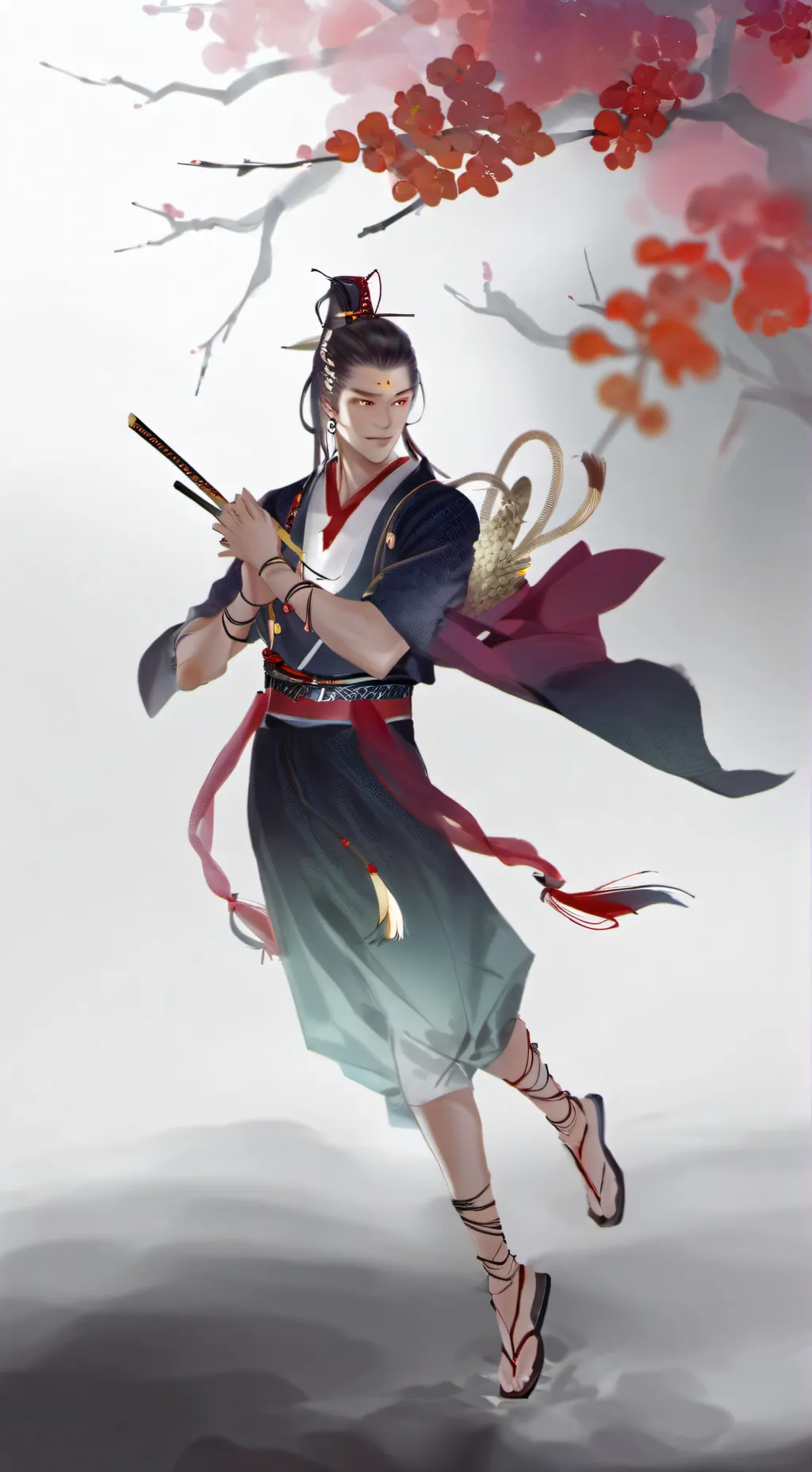 ai character: Sanemi Shinazugawa background