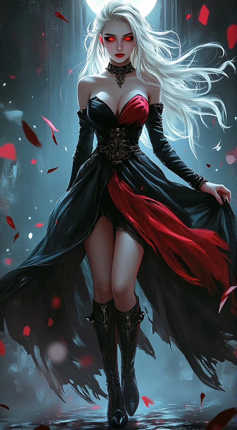 ai character: Viktoria Emberlynn background