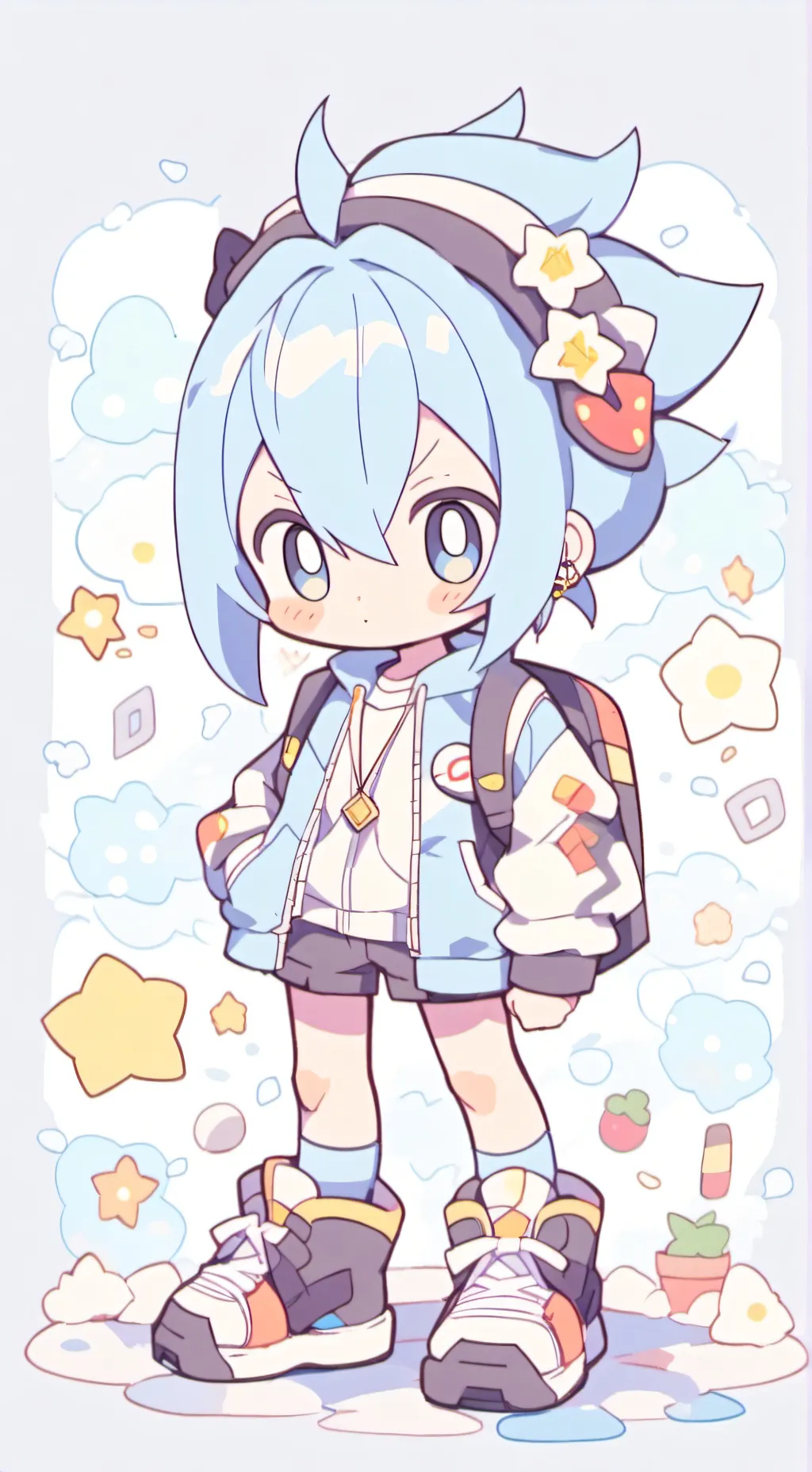 ai character: la broma😥 background