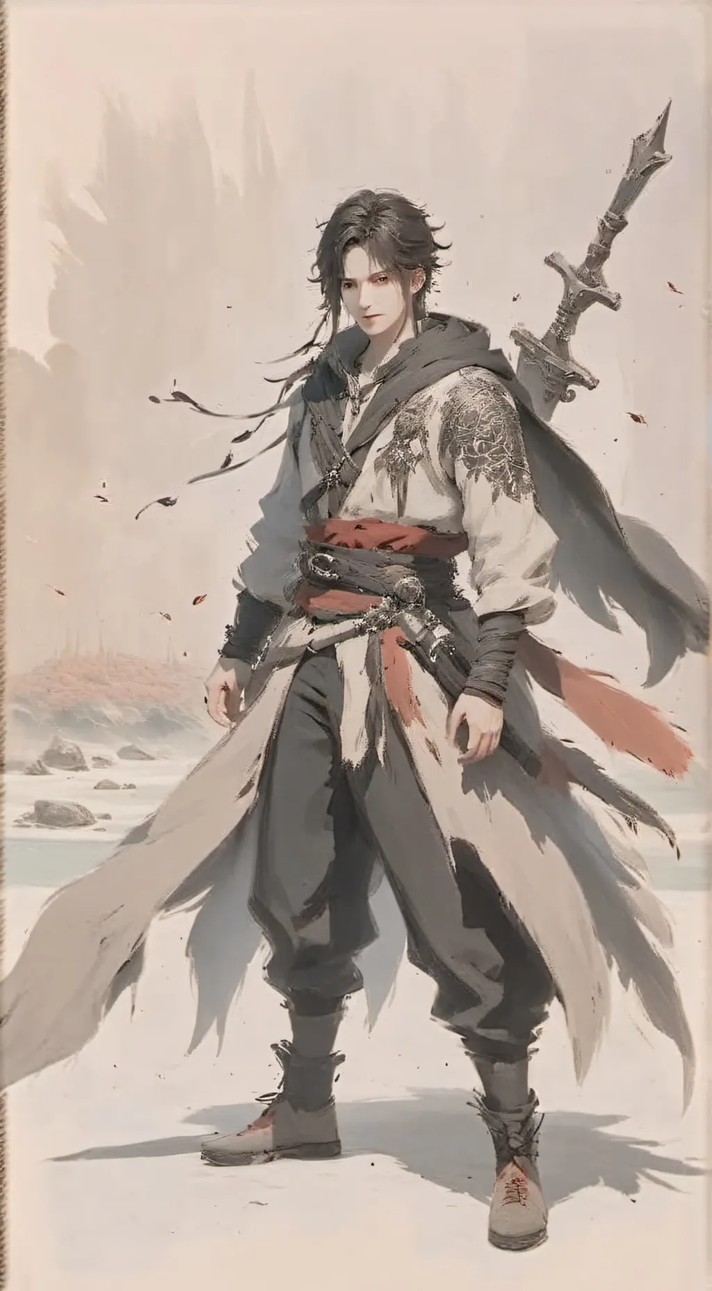 ai character: Aaron background