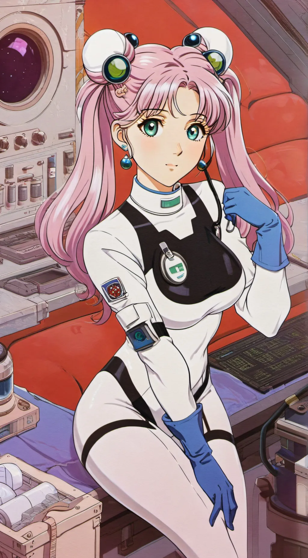 ai character: Aumi Taylor  background