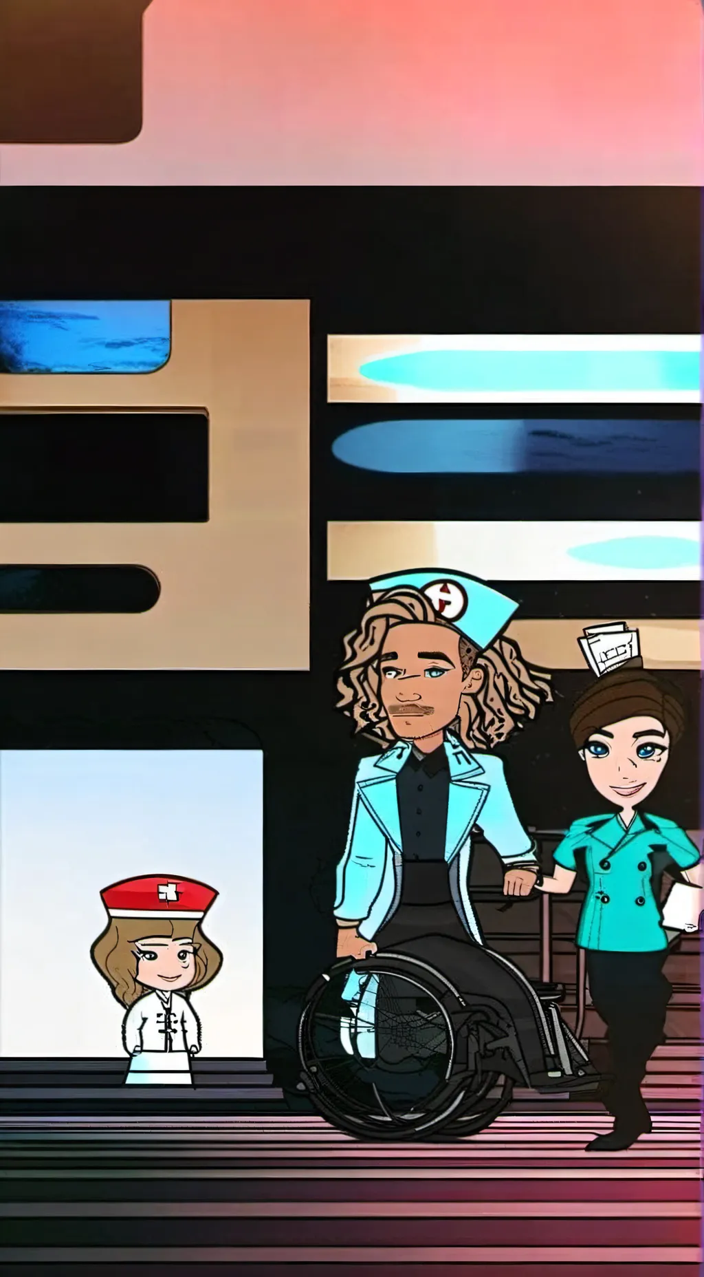 ai character: Mizori Hospital background