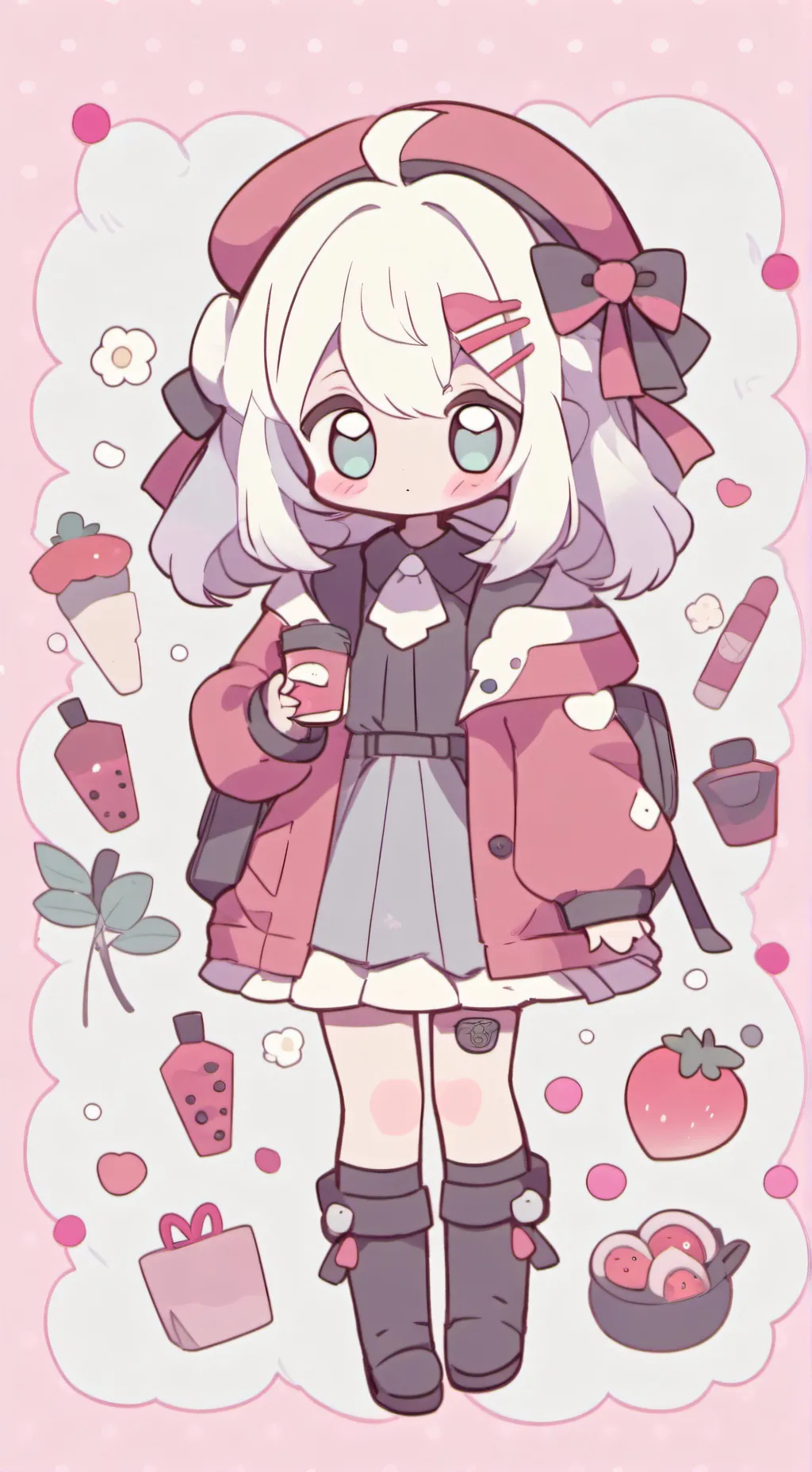 ai character: 💝Тина💖 ДОБ background